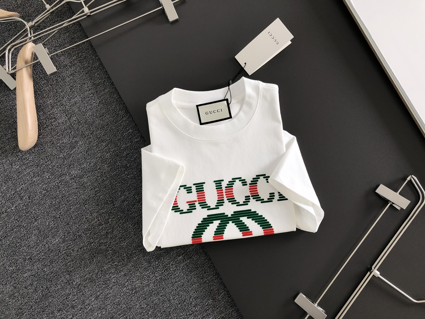 Gucci Couple Basic Clothing Cotton Loose Fit S-xxxl