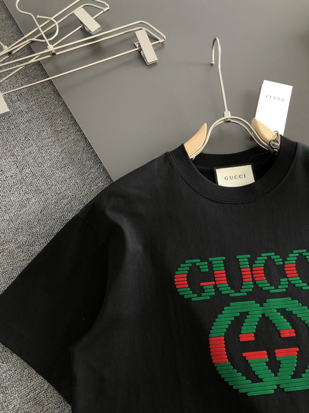 Gucci Couple Basic Clothing Cotton Loose Fit S-xxxl