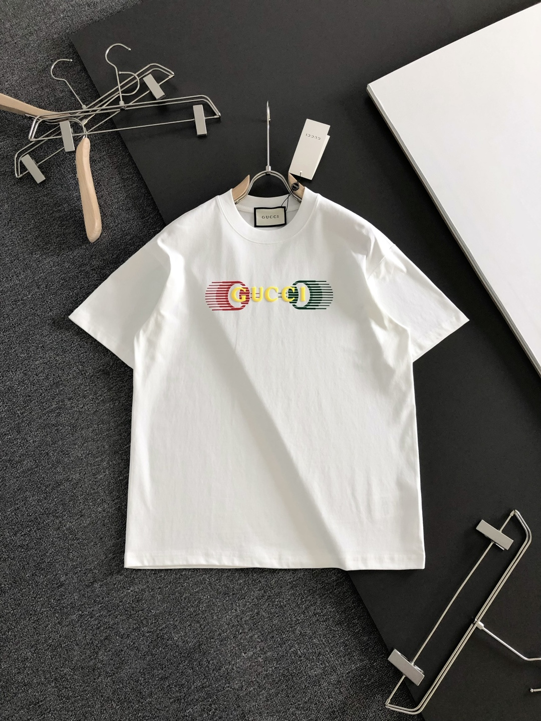 Gucci Couple Basic Clothing Cotton Loose Fit S-xxxl