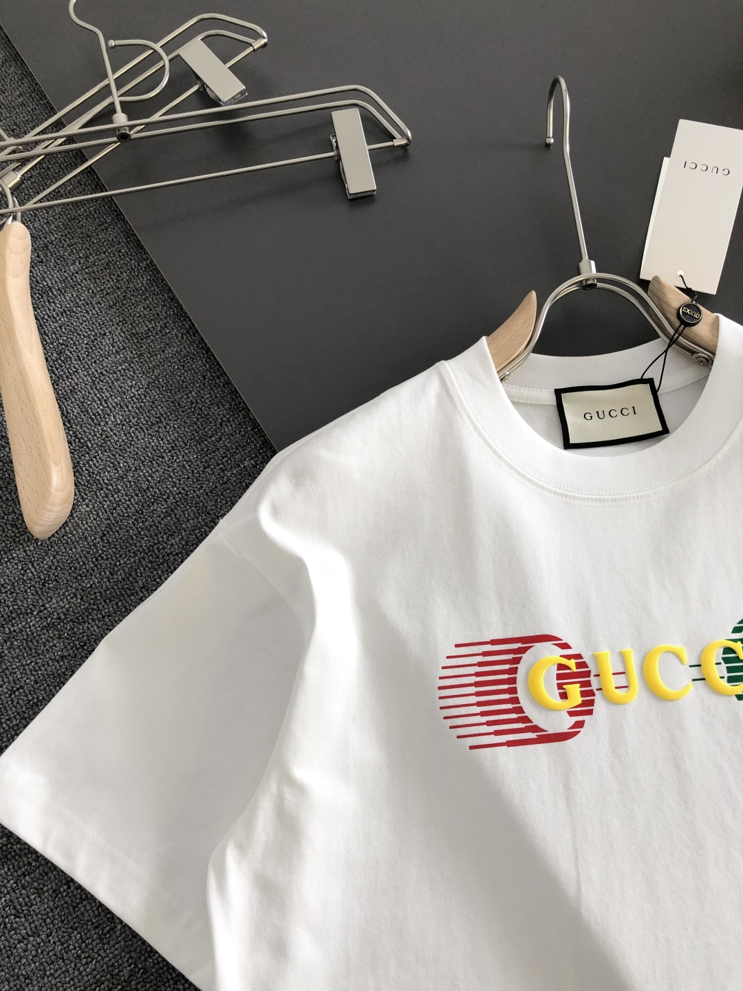 Gucci Couple Basic Clothing Cotton Loose Fit S-xxxl