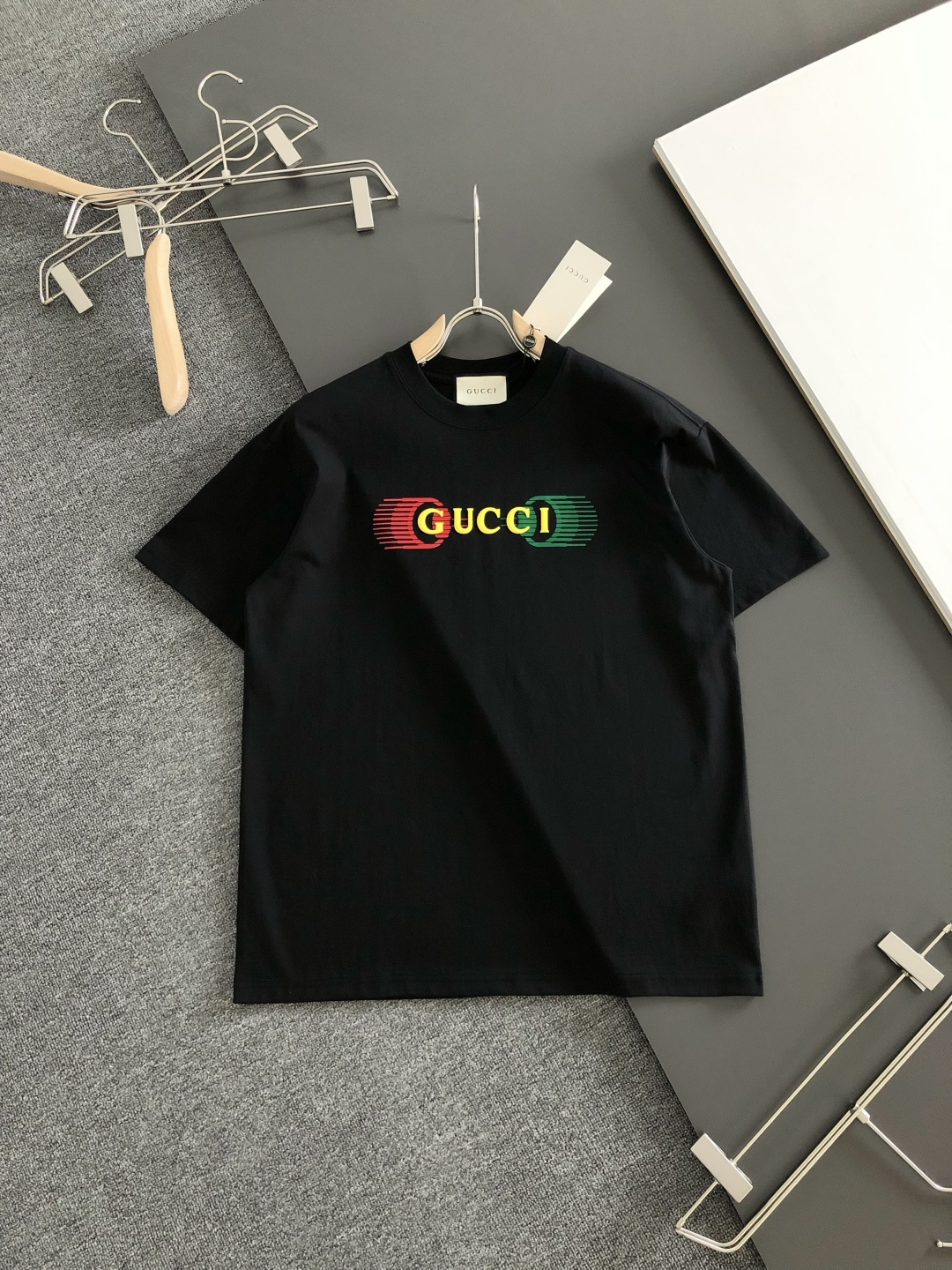 Gucci Couple Basic Clothing Cotton Loose Fit S-xxxl