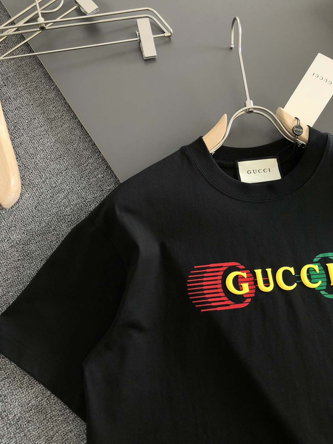 Gucci Couple Basic Clothing Cotton Loose Fit S-xxxl