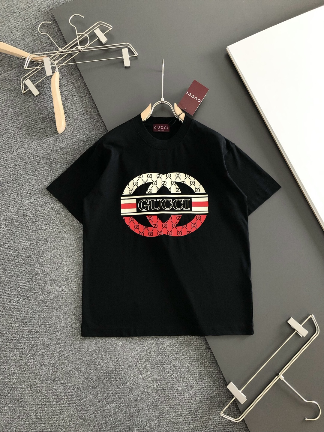 Gucci Couple Basic Clothing Cotton Loose Fit S-xxl