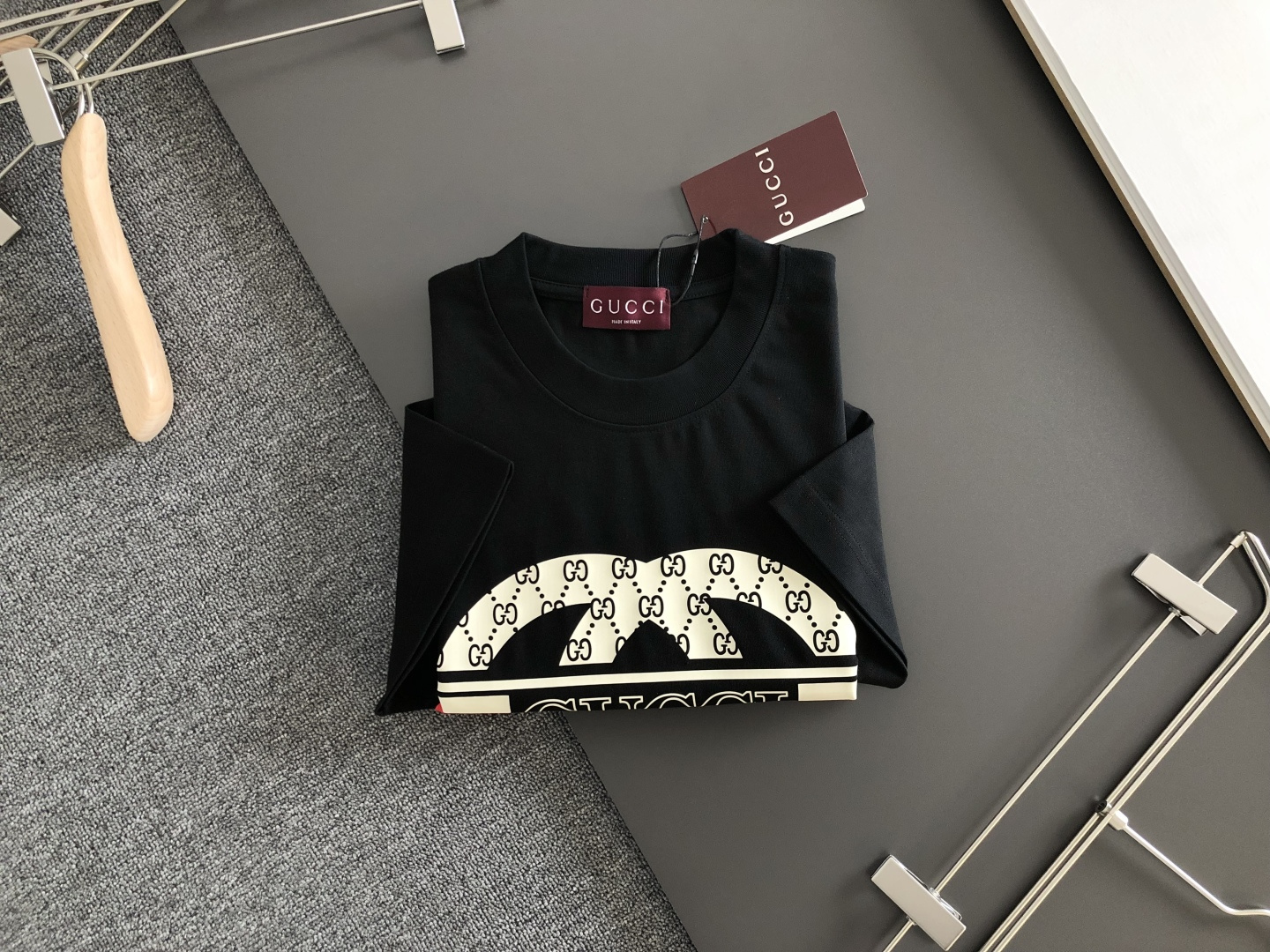 Gucci Couple Basic Clothing Cotton Loose Fit S-xxl