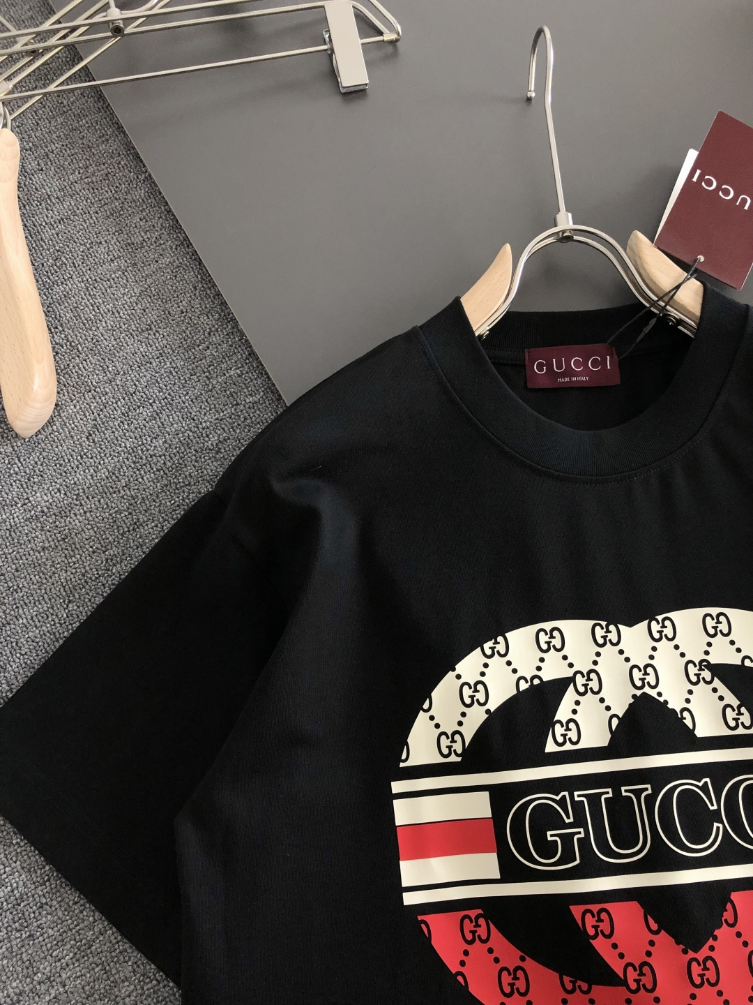 Gucci Couple Basic Clothing Cotton Loose Fit S-xxl