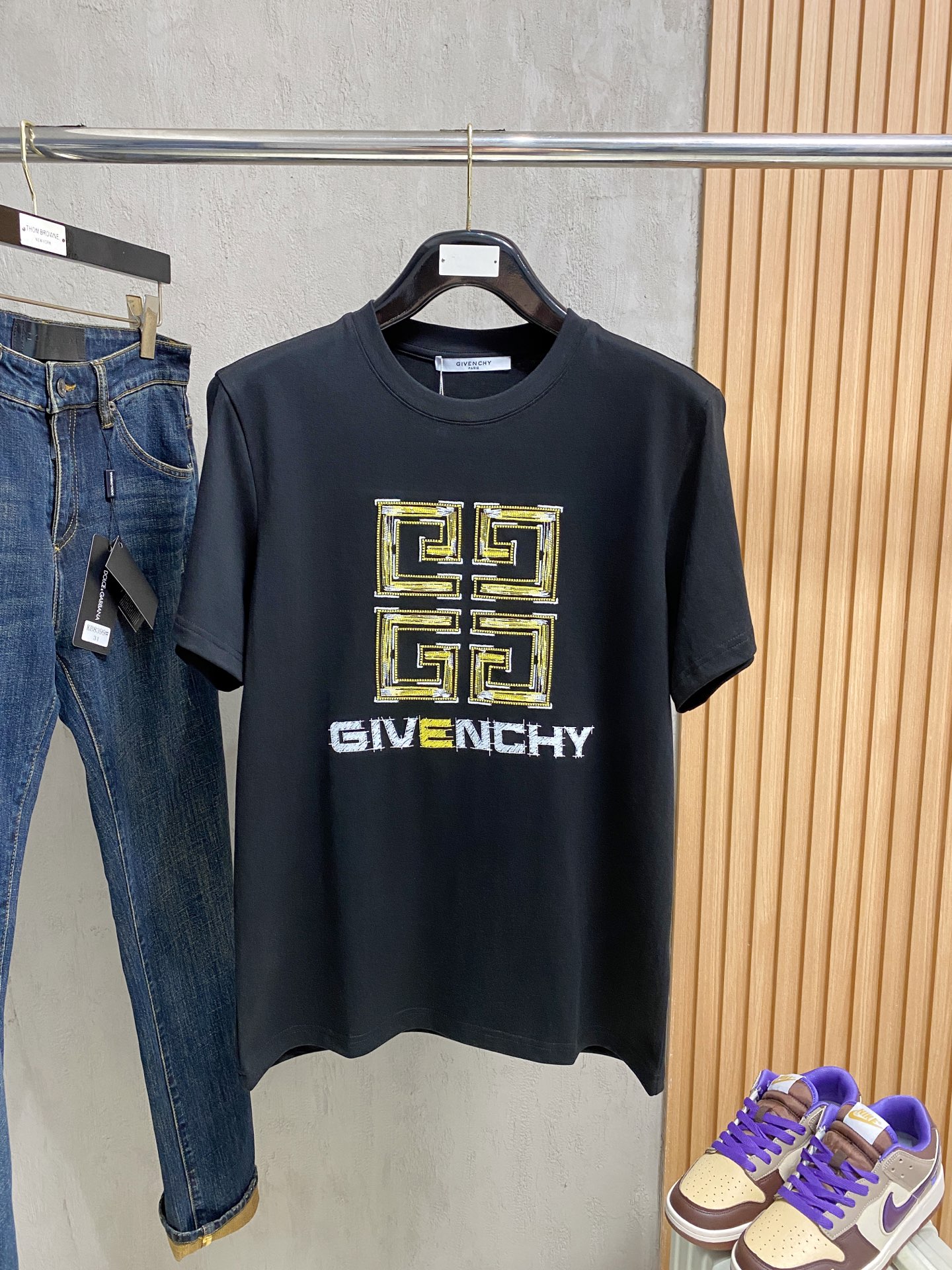 Givenchy Couple Basic Clothing Cotton S-l-xl