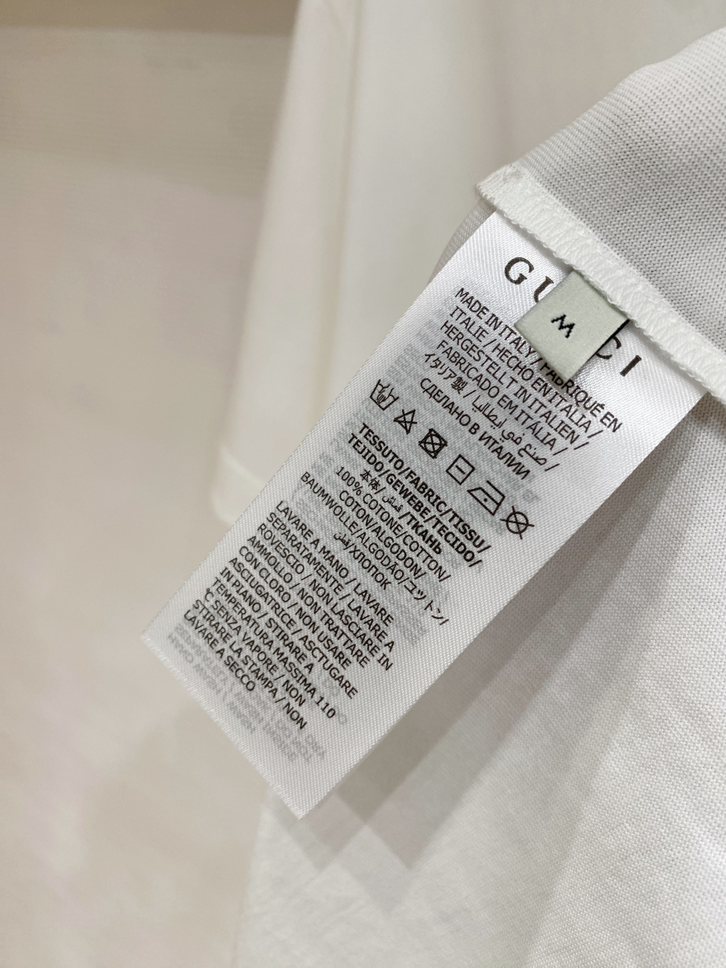 Gucci Basic Clothing Cotton Black S-l-xxl