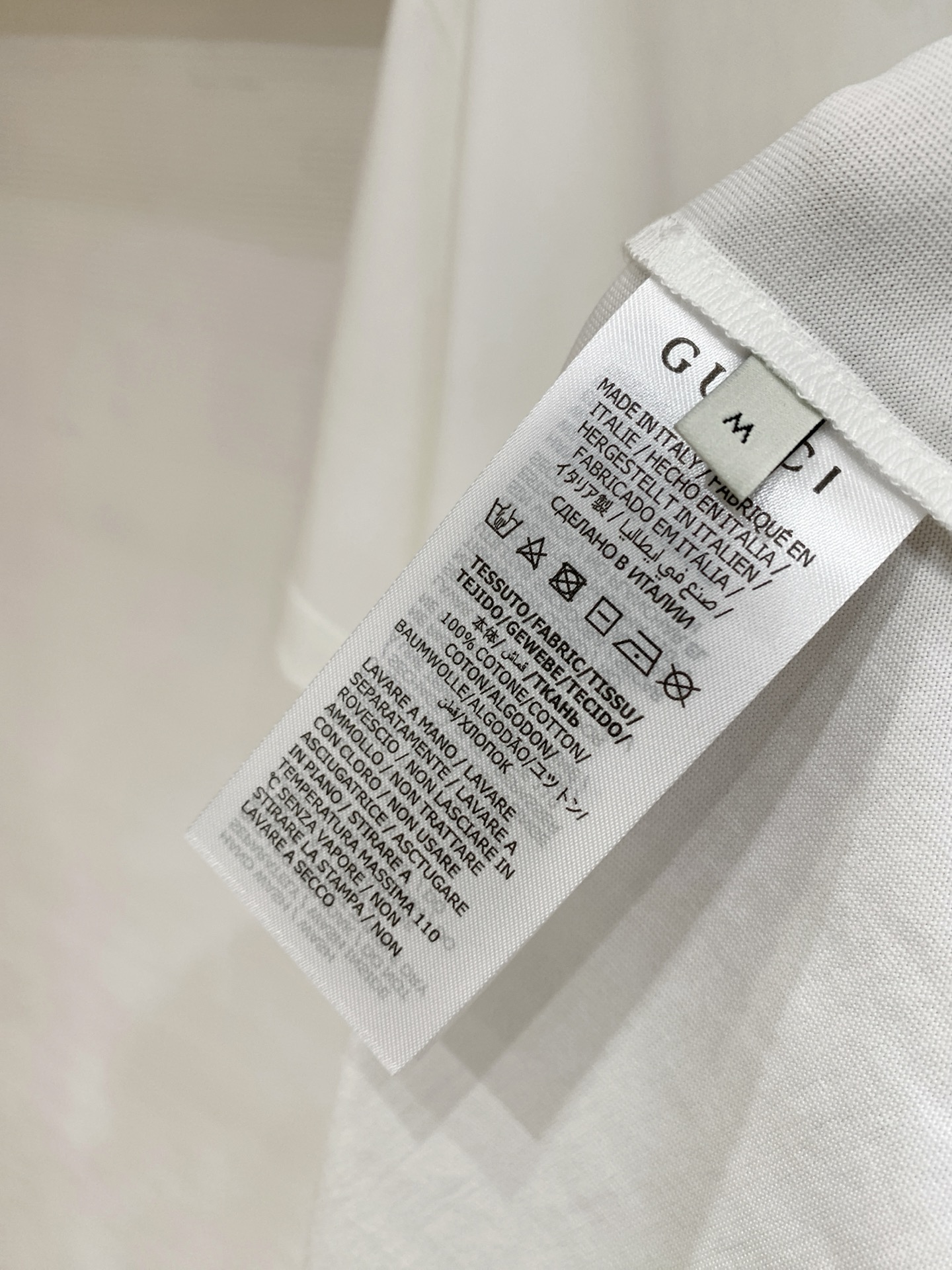 Gucci Basic Clothing Cotton Black S-l-xxl