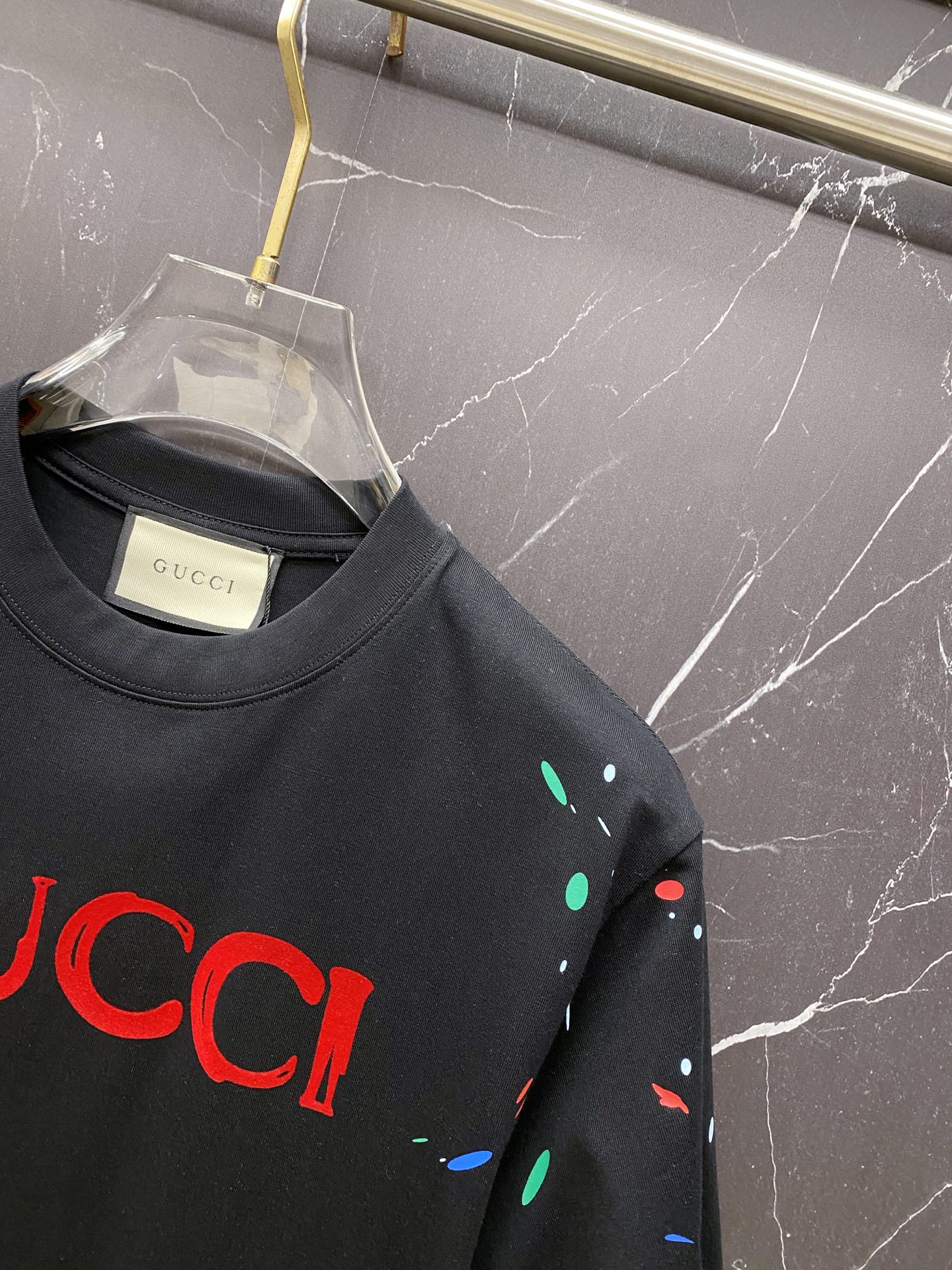 Gucci Basic Clothing Cotton Black S-l-xxl