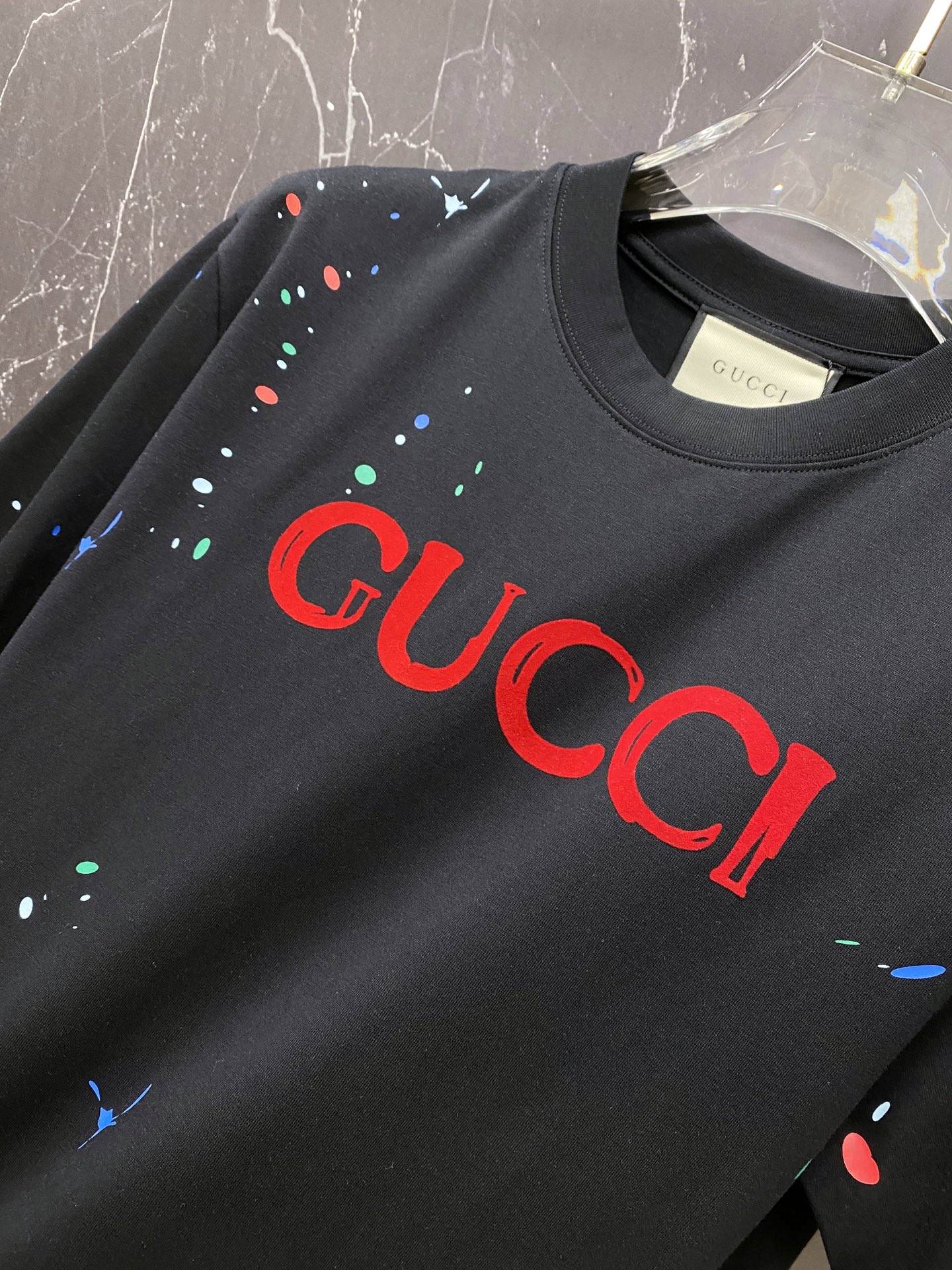 Gucci Basic Clothing Cotton Black S-l-xxl