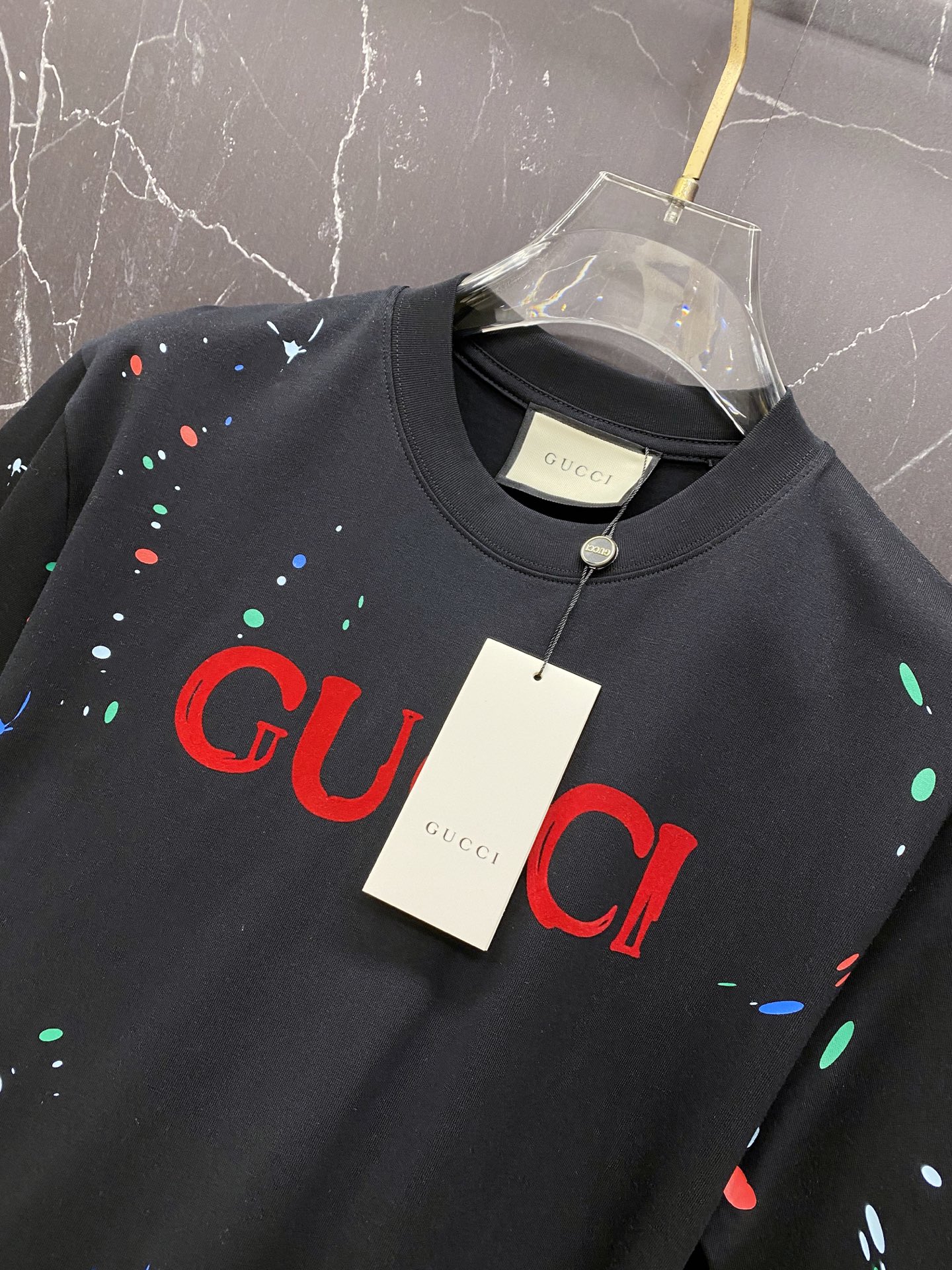 Gucci Basic Clothing Cotton Black S-l-xxl
