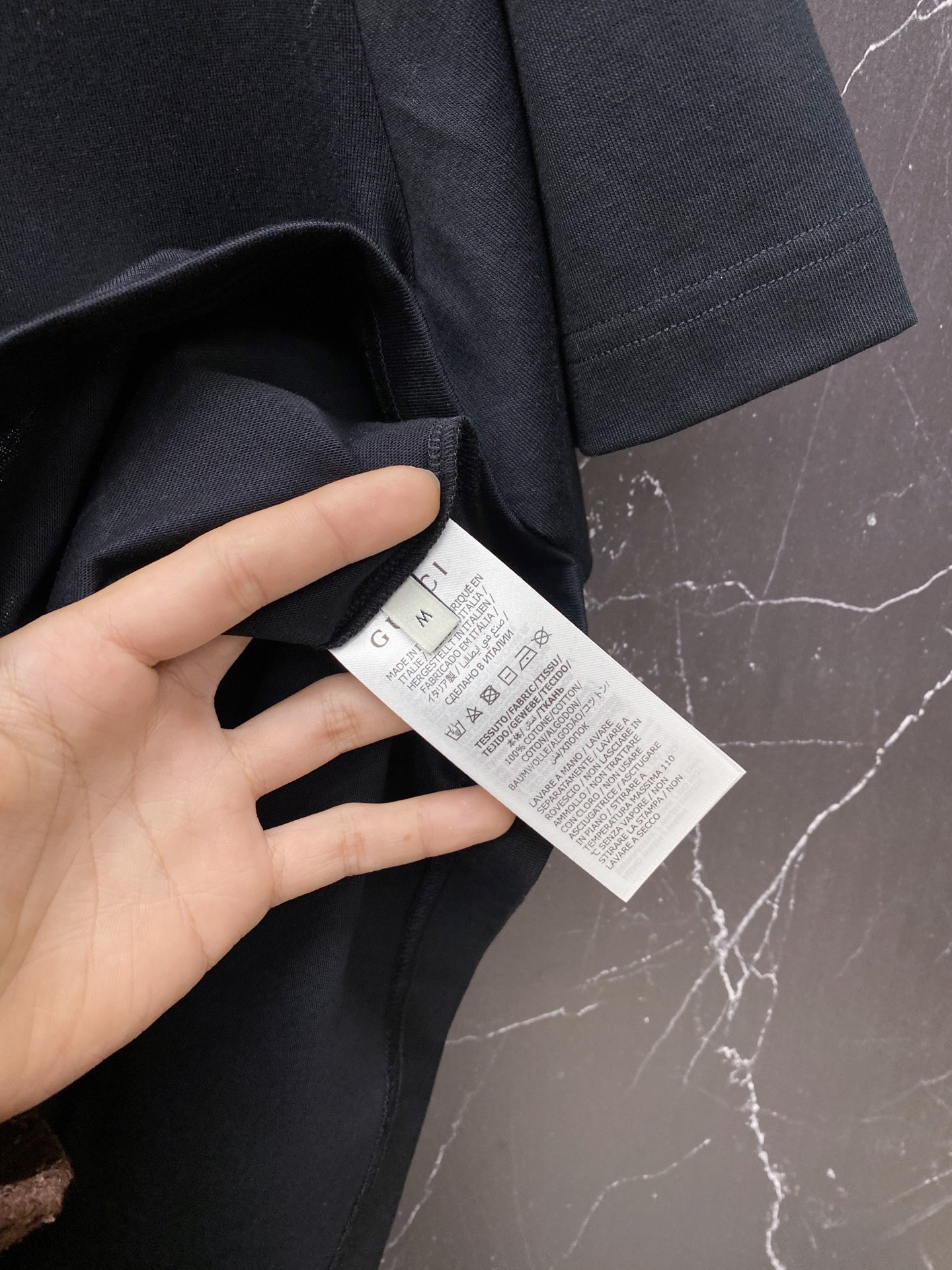 Gucci Basic Clothing Cotton Black S-l-xxl