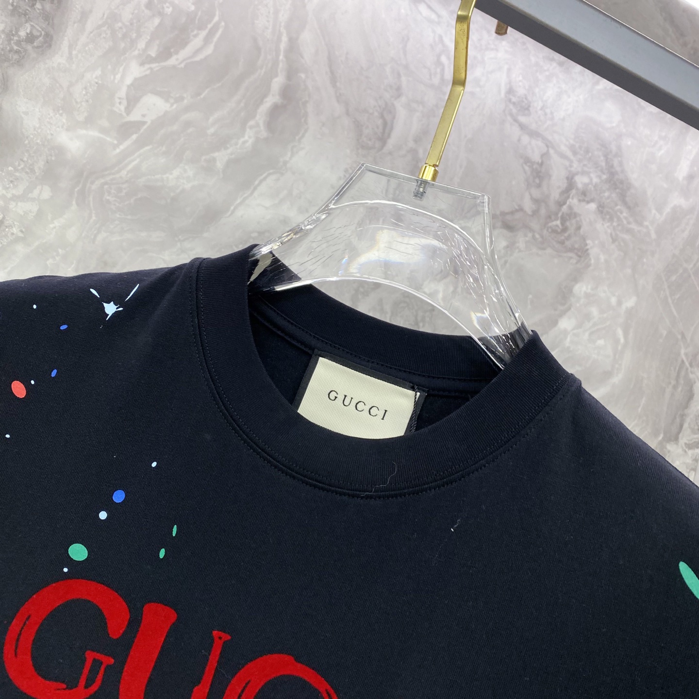 Gucci Basic Clothing Cotton Black S-l-xxl