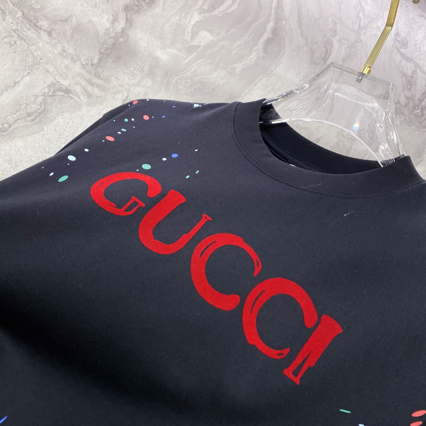 Gucci Basic Clothing Cotton Black S-l-xxl