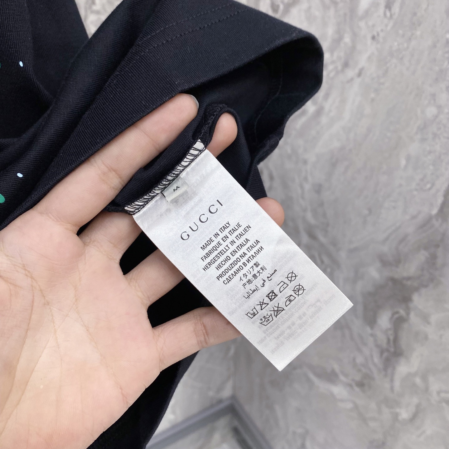 Gucci Basic Clothing Cotton Black S-l-xxl