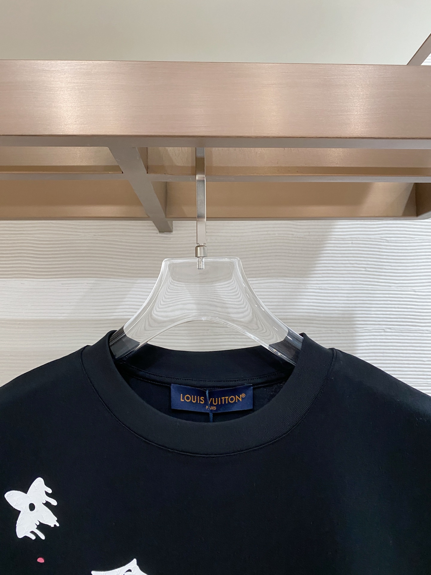 Louis Vuitton Basic Clothing Cotton Black S-l-xxl