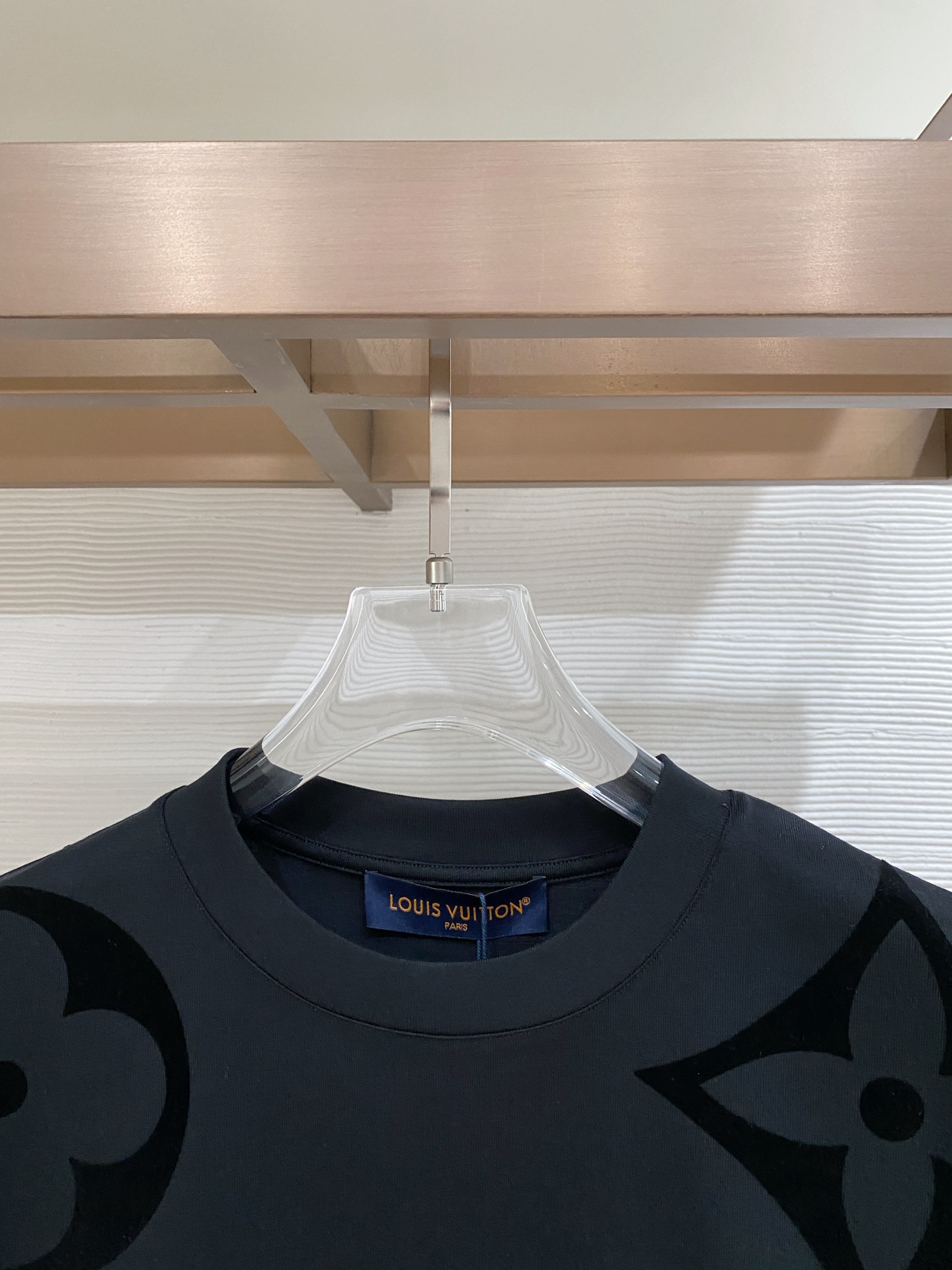 Louis Vuitton Basic Clothing Cotton Black S-l-xxl