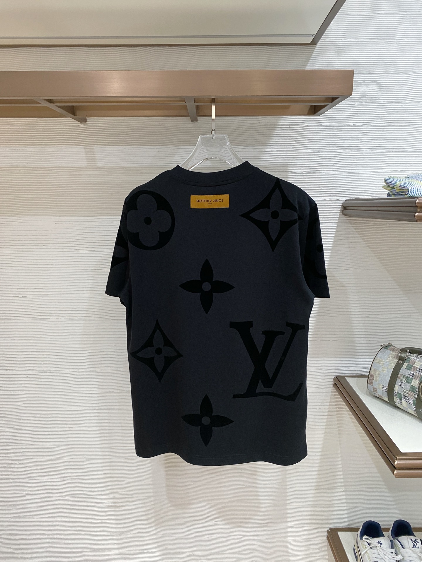 Louis Vuitton Basic Clothing Cotton Black S-l-xxl