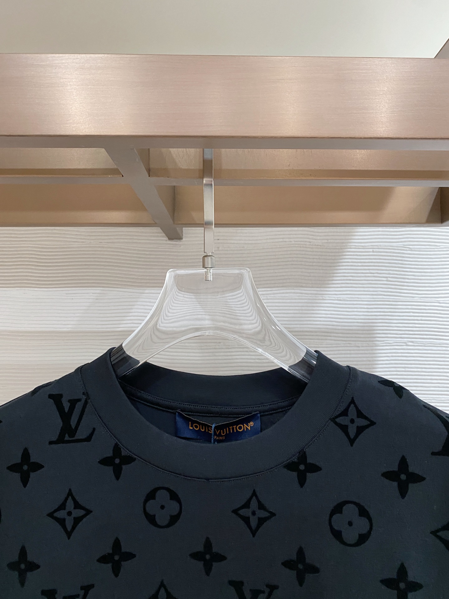 Louis Vuitton Basic Clothing Cotton Black S-l-xxl