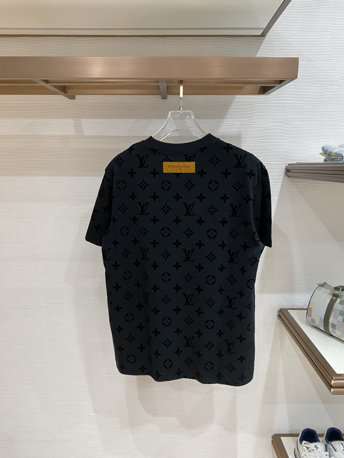 Louis Vuitton Basic Clothing Cotton Black S-l-xxl