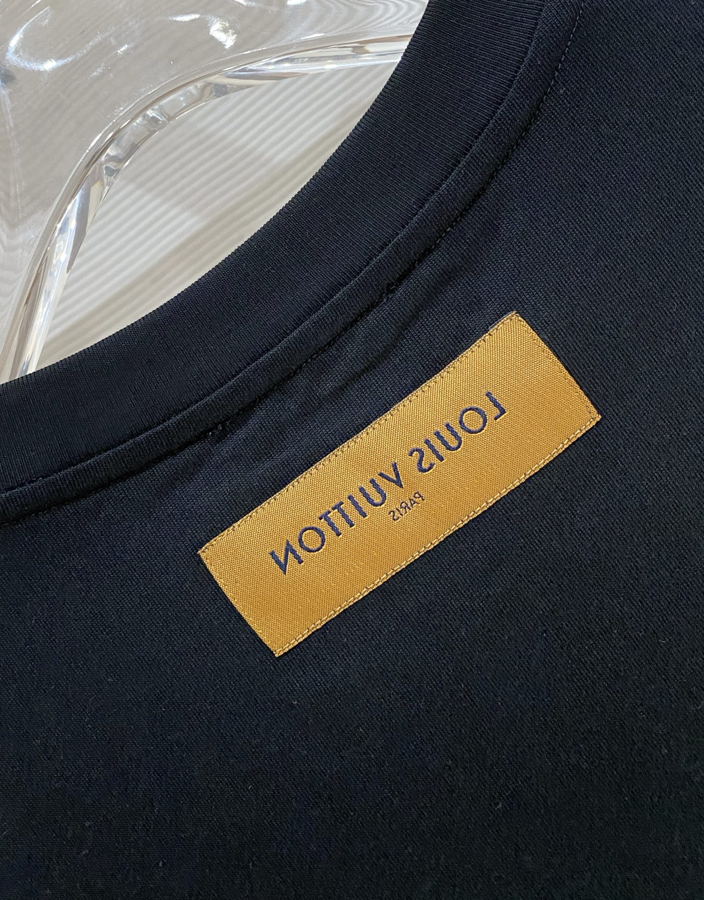 Louis Vuitton Basic Clothing Cotton Black S-l-xxl