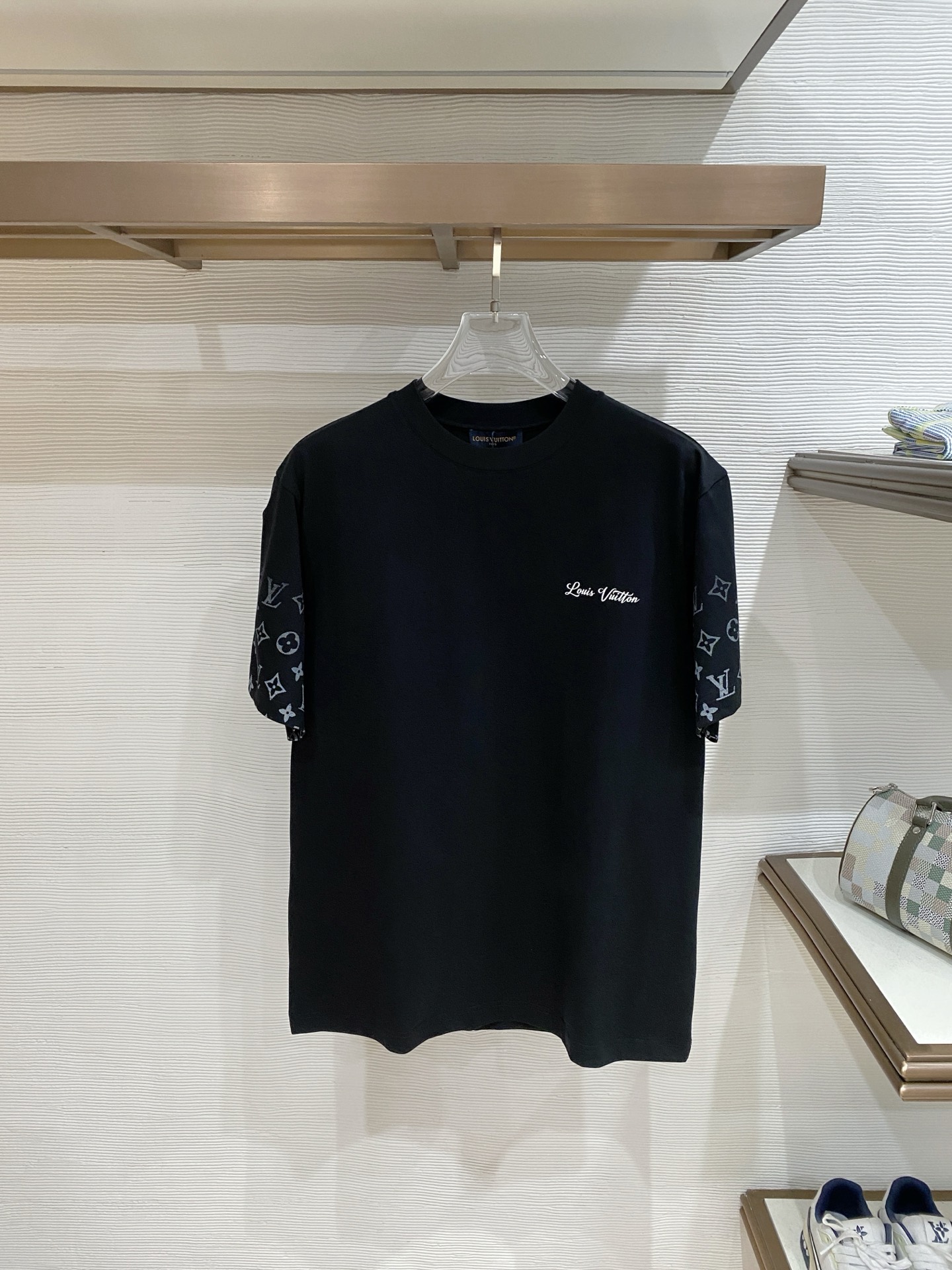 Louis Vuitton Basic Clothing Cotton Black S-l-xxl