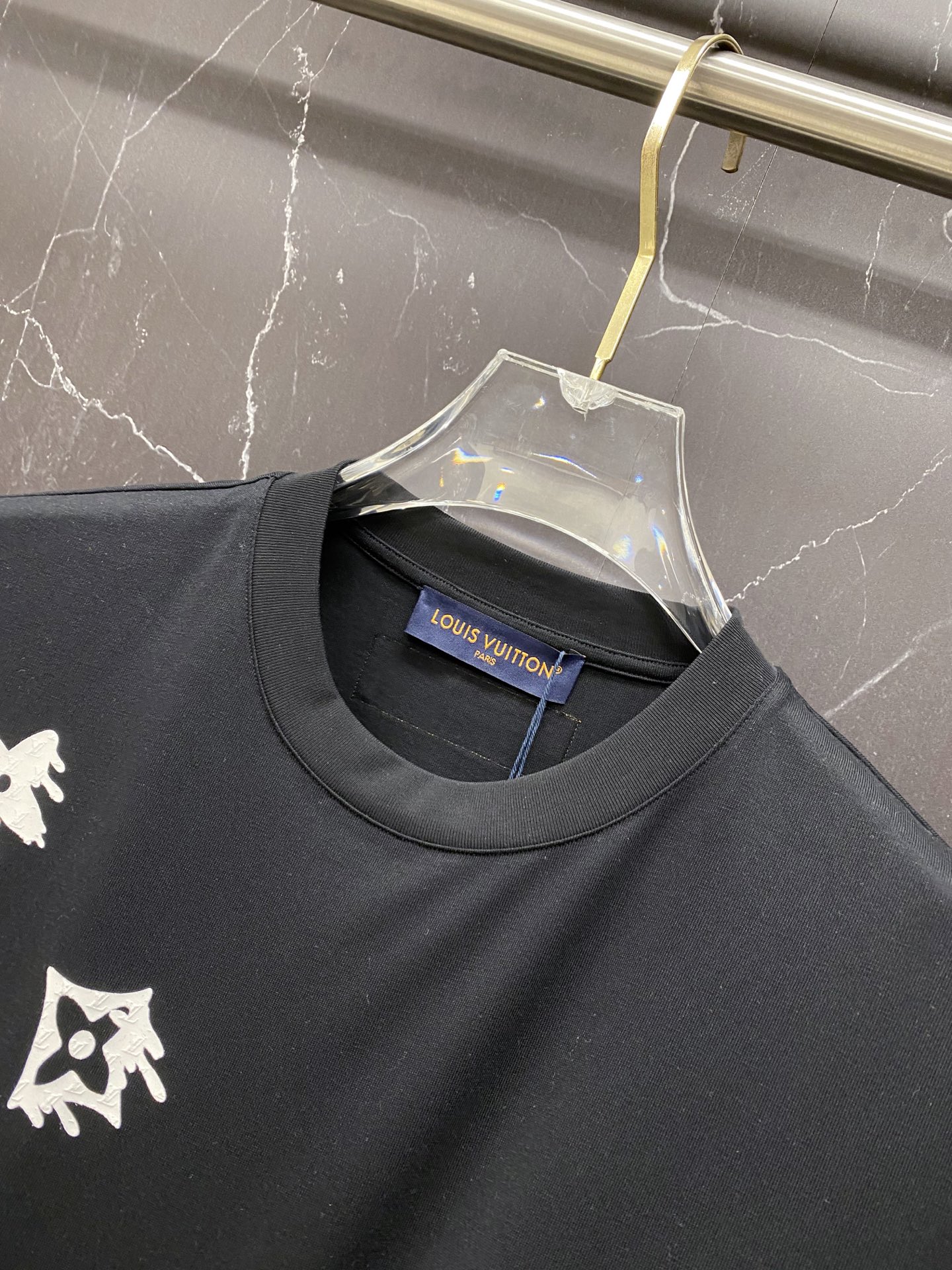 Louis Vuitton Basic Clothing Cotton Black S-l-xxl