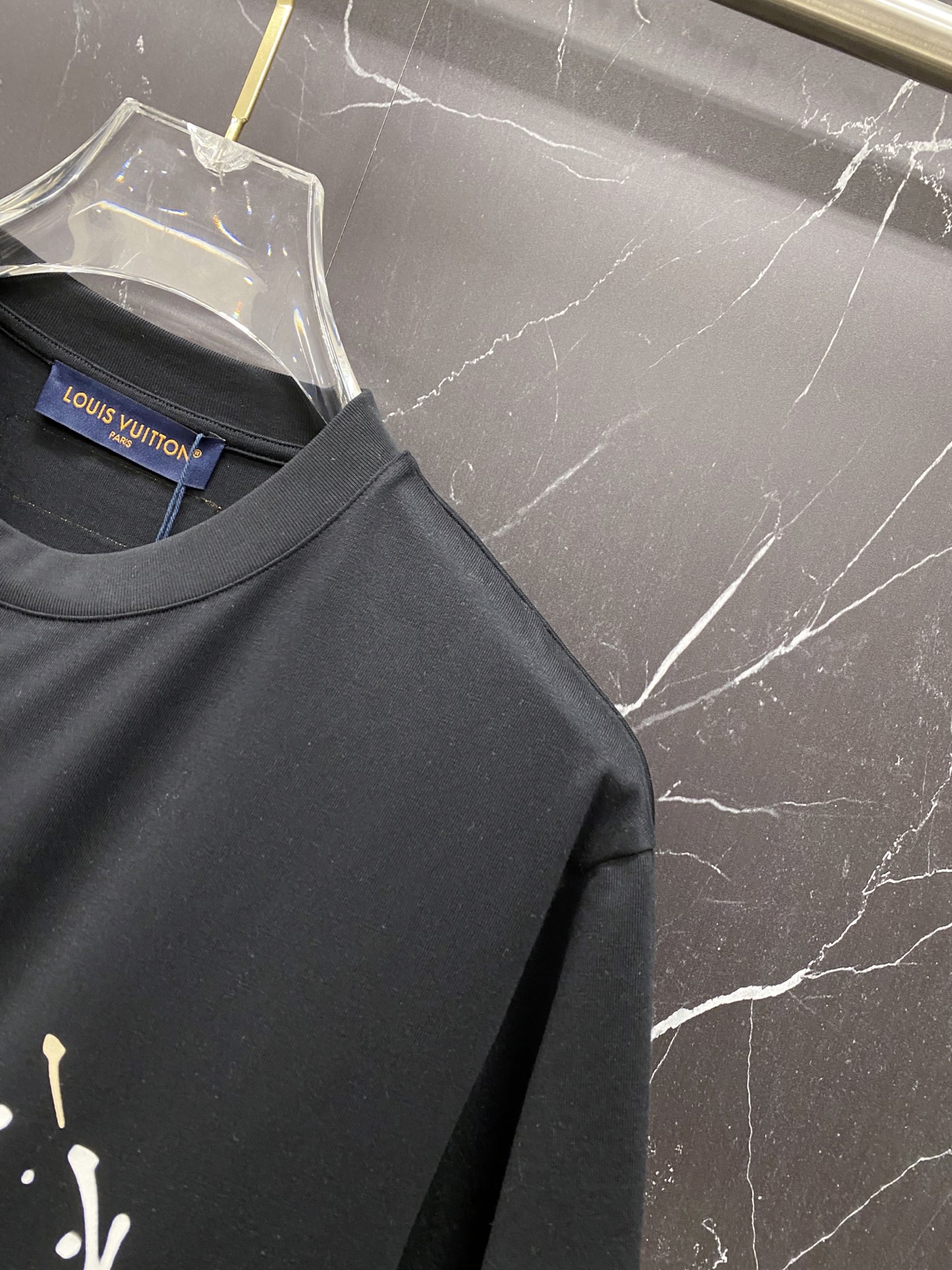 Louis Vuitton Basic Clothing Cotton Black S-l-xxl