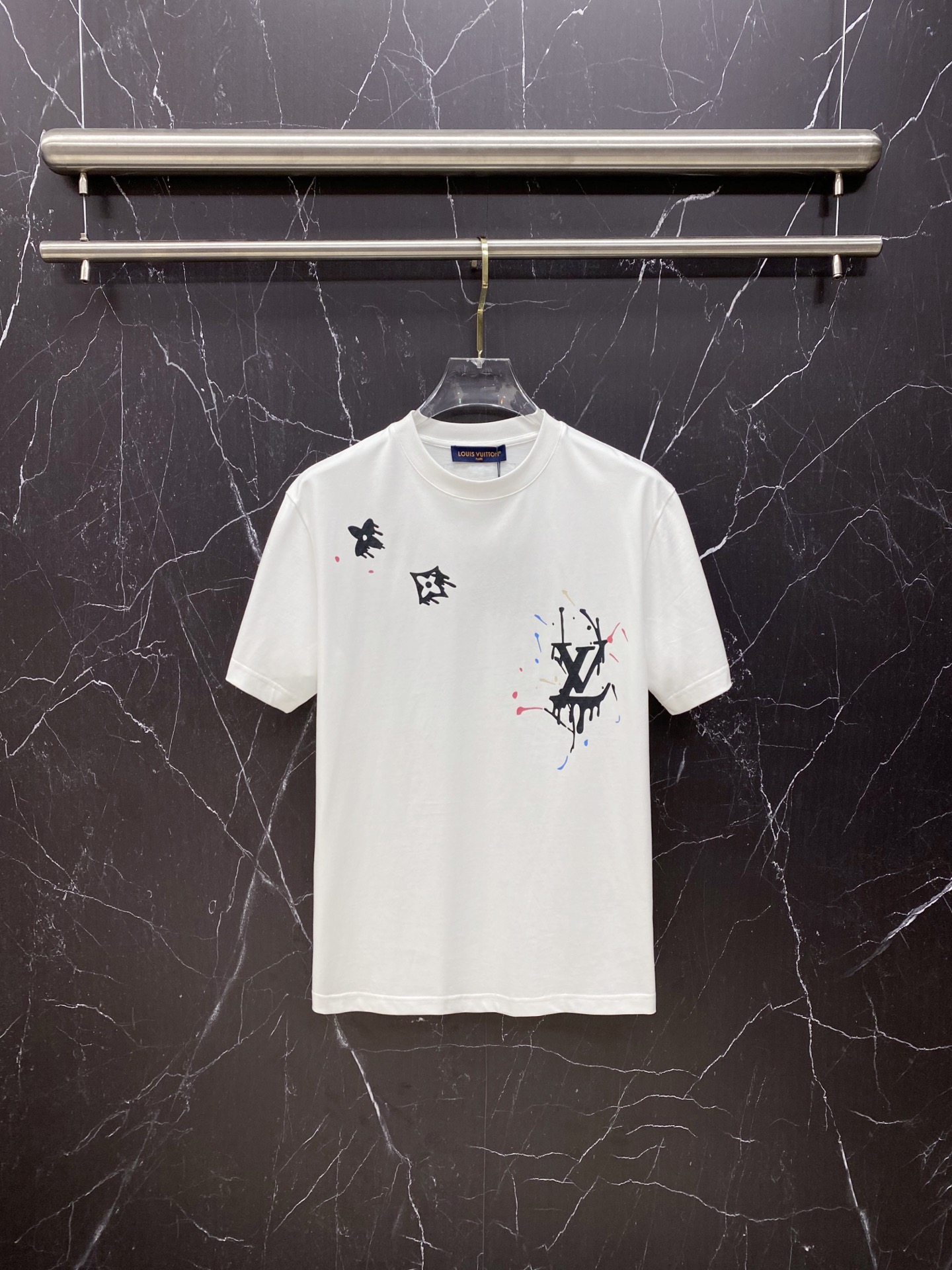 Louis Vuitton Basic Clothing Cotton Black S-l-xxl