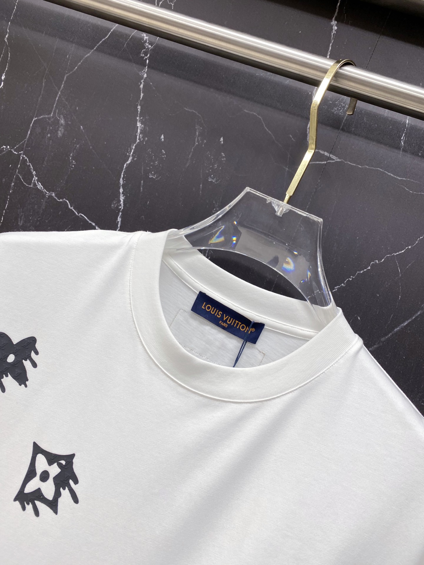 Louis Vuitton Basic Clothing Cotton Black S-l-xxl