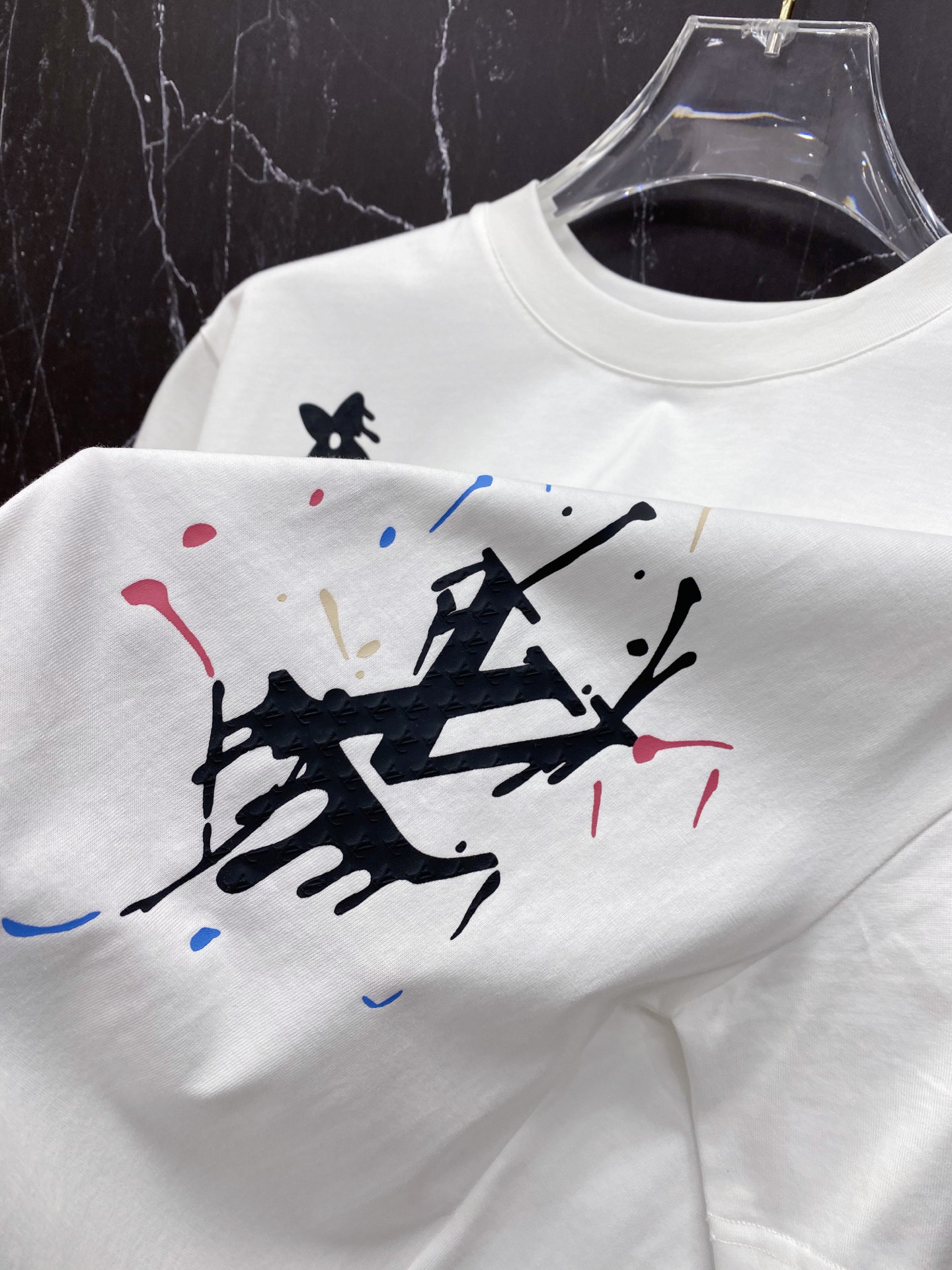 Louis Vuitton Basic Clothing Cotton Black S-l-xxl