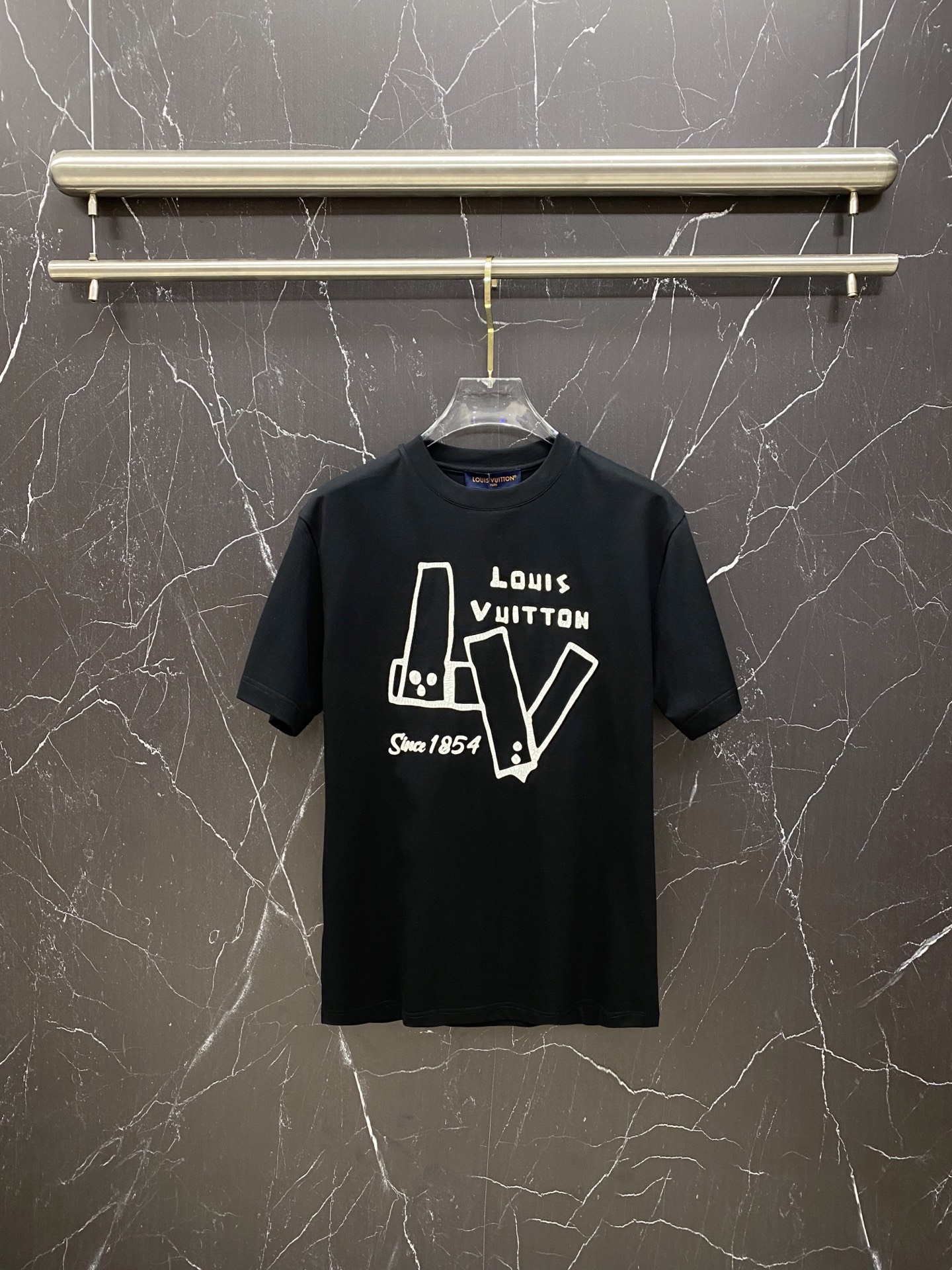 Louis Vuitton Basic Clothing Cotton Black S-l-xxl