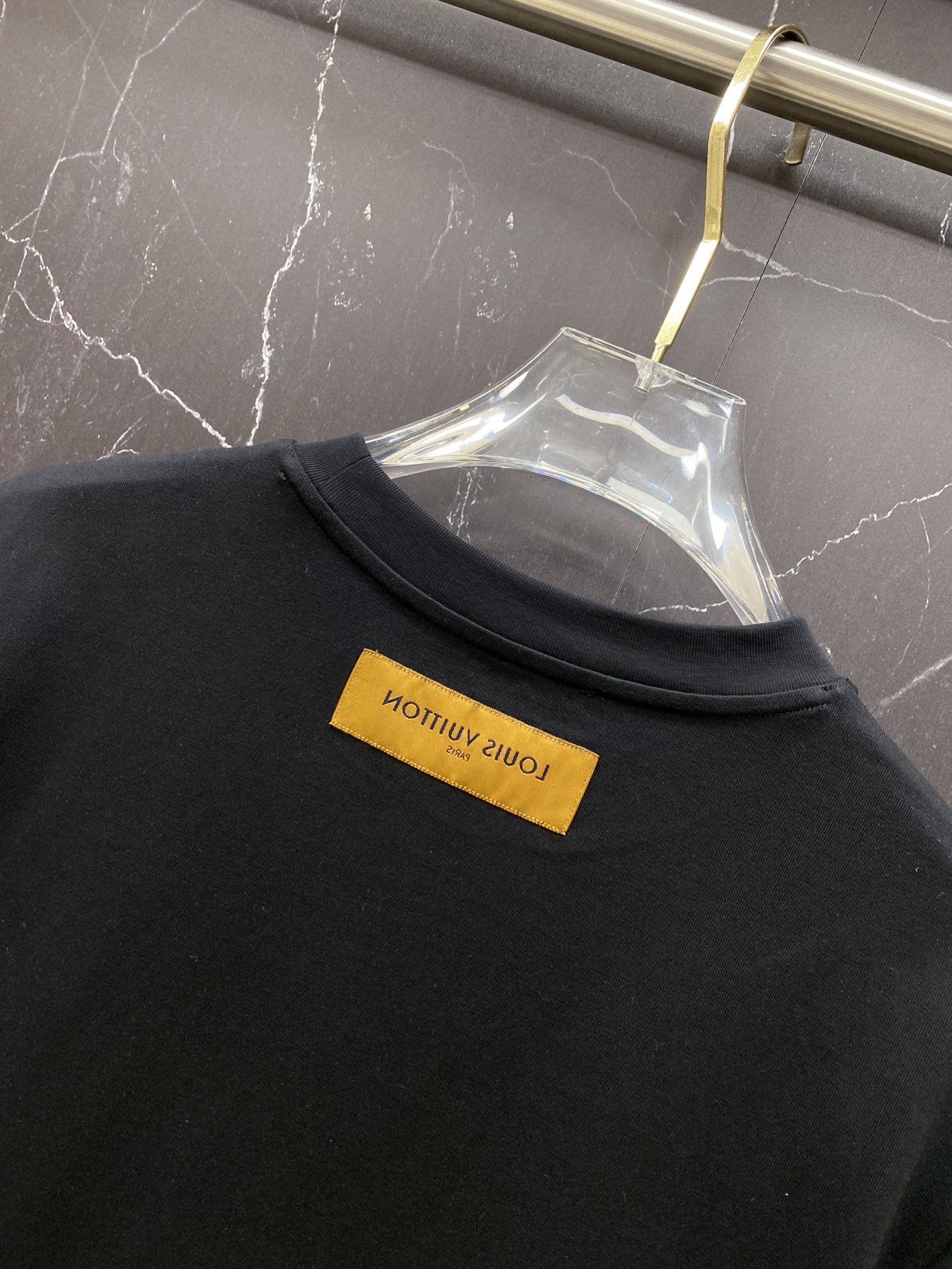 Louis Vuitton Basic Clothing Cotton Black S-l-xxl