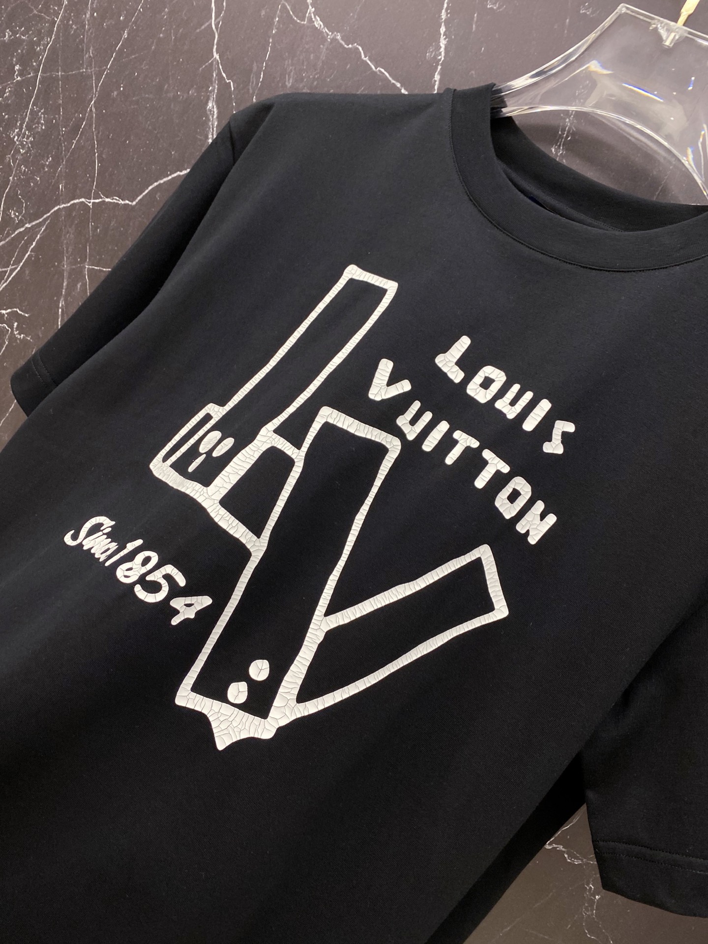Louis Vuitton Basic Clothing Cotton Black S-l-xxl