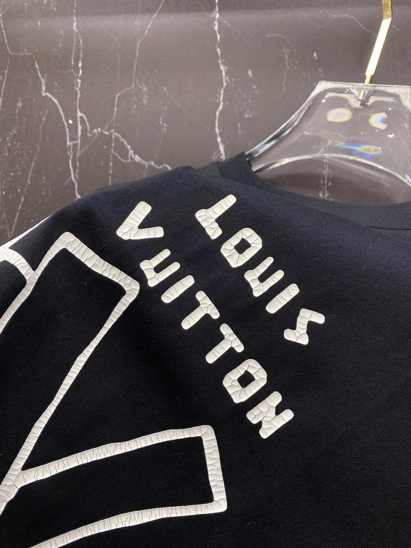Louis Vuitton Basic Clothing Cotton Black S-l-xxl
