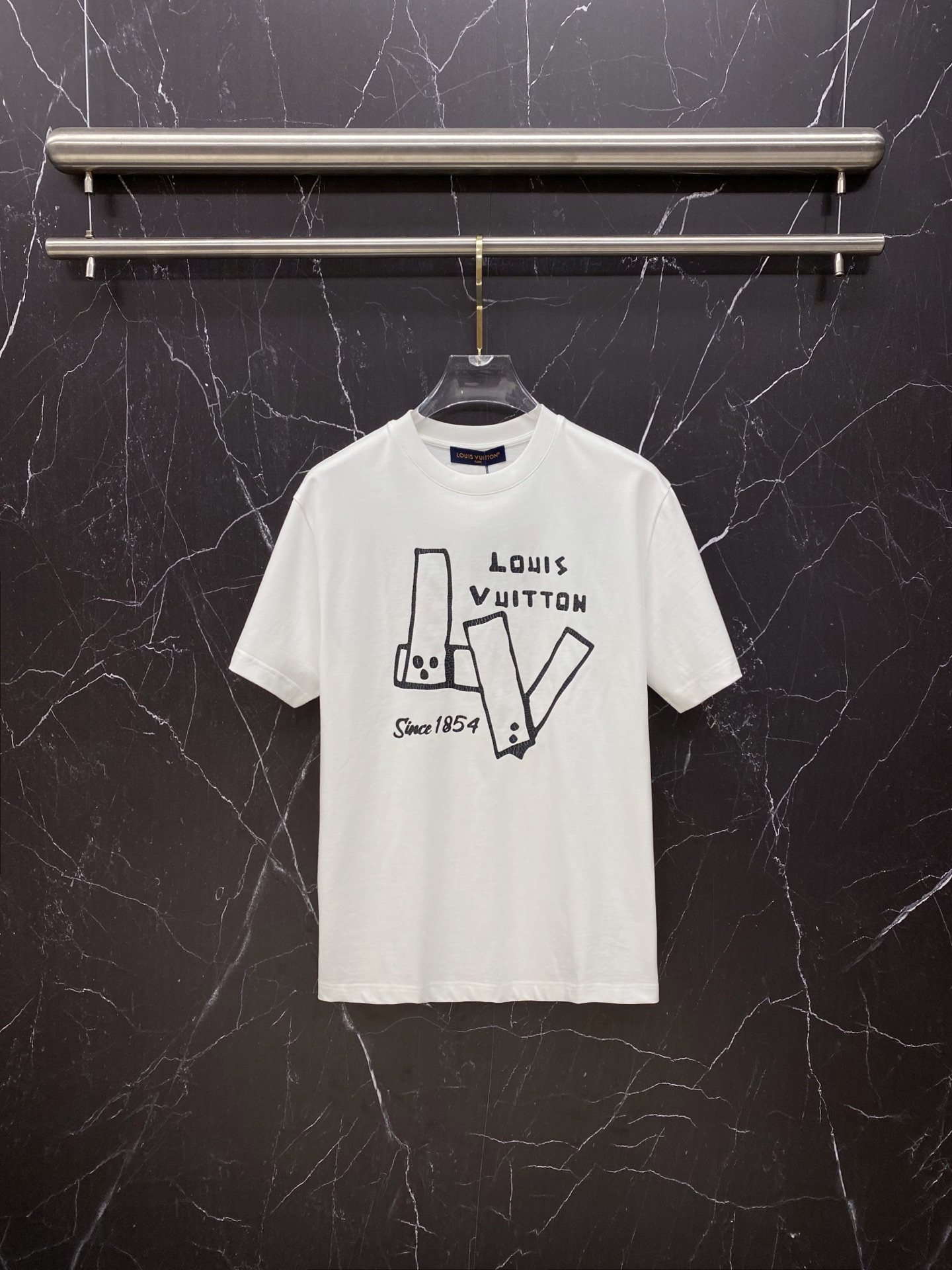 Louis Vuitton Basic Clothing Cotton Black S-l-xxl