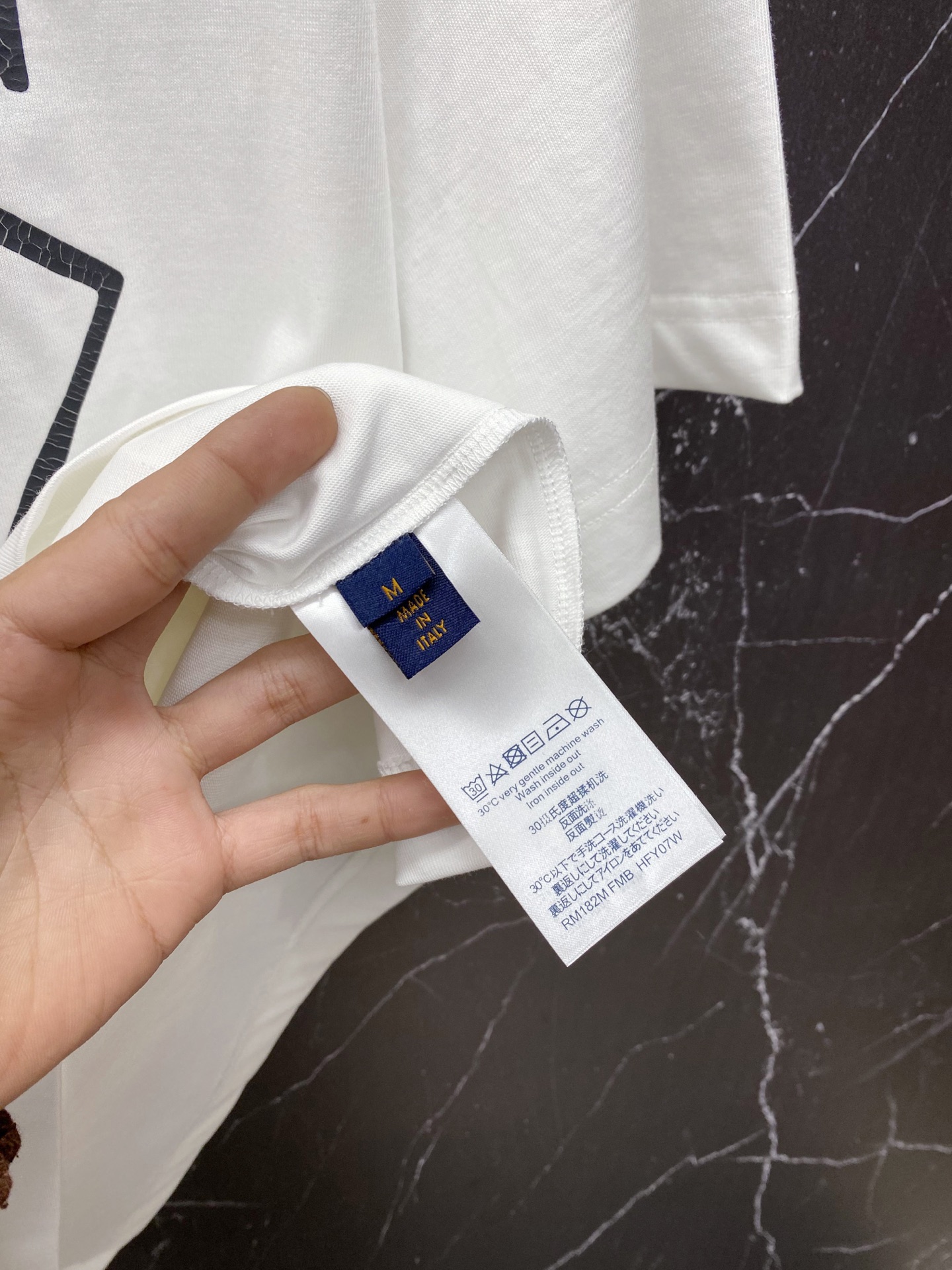 Louis Vuitton Basic Clothing Cotton Black S-l-xxl