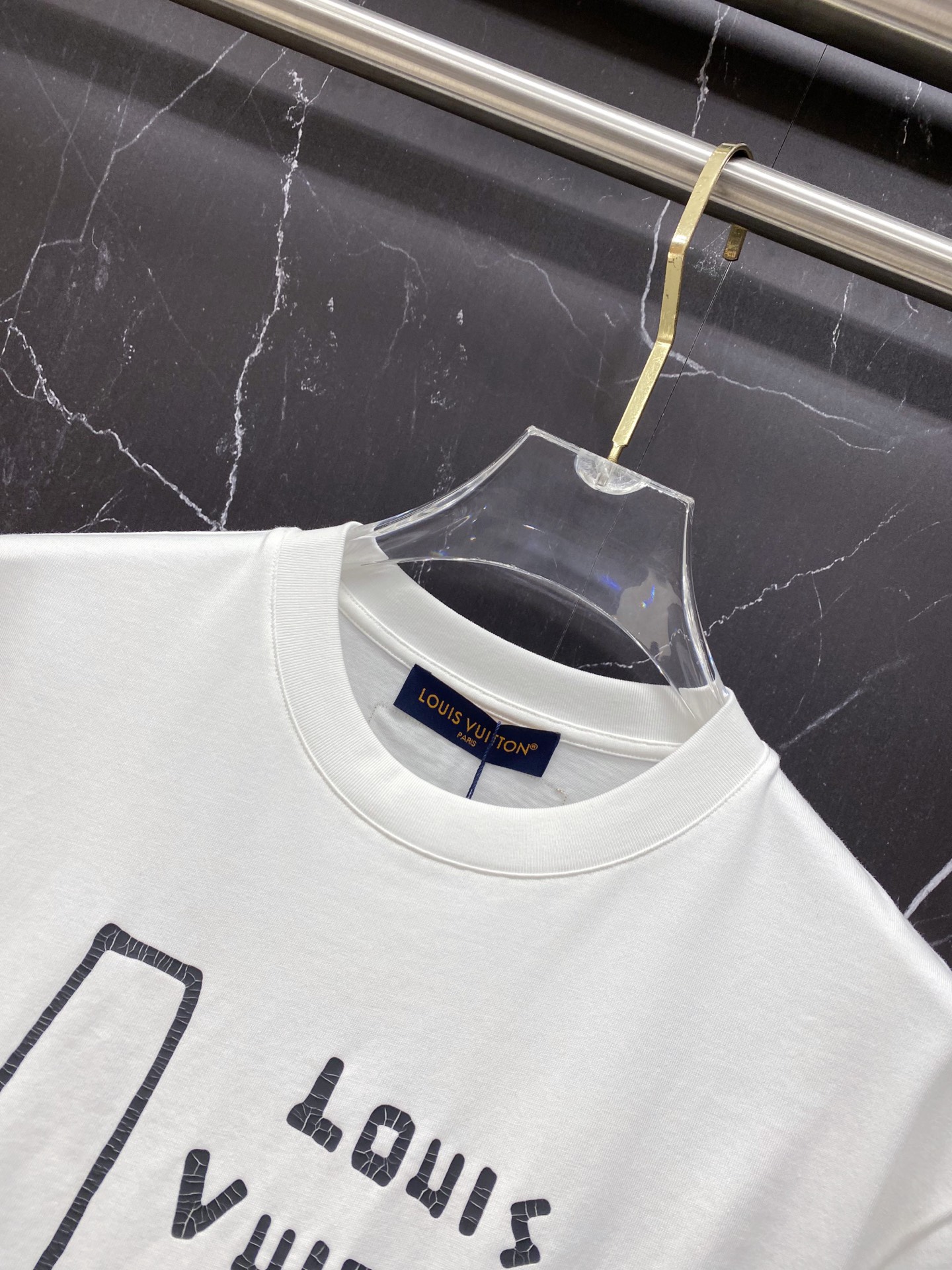 Louis Vuitton Basic Clothing Cotton Black S-l-xxl