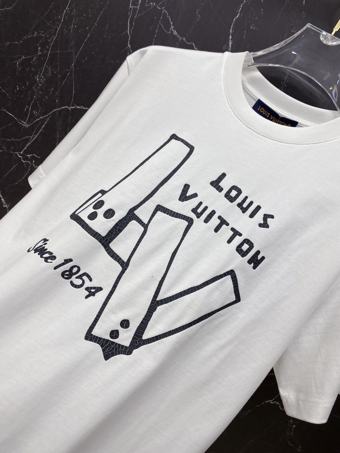 Louis Vuitton Basic Clothing Cotton Black S-l-xxl