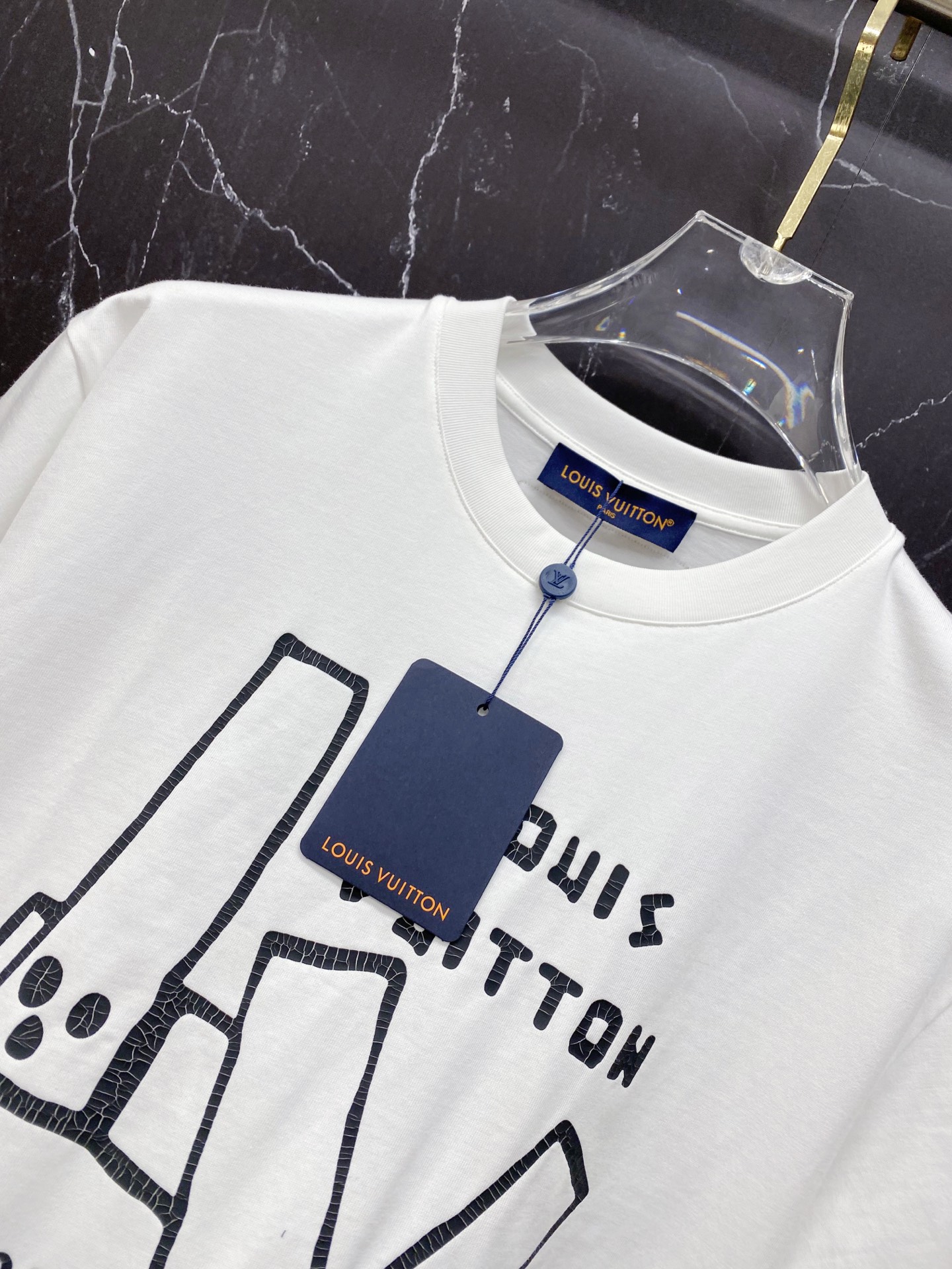 Louis Vuitton Basic Clothing Cotton Black S-l-xxl