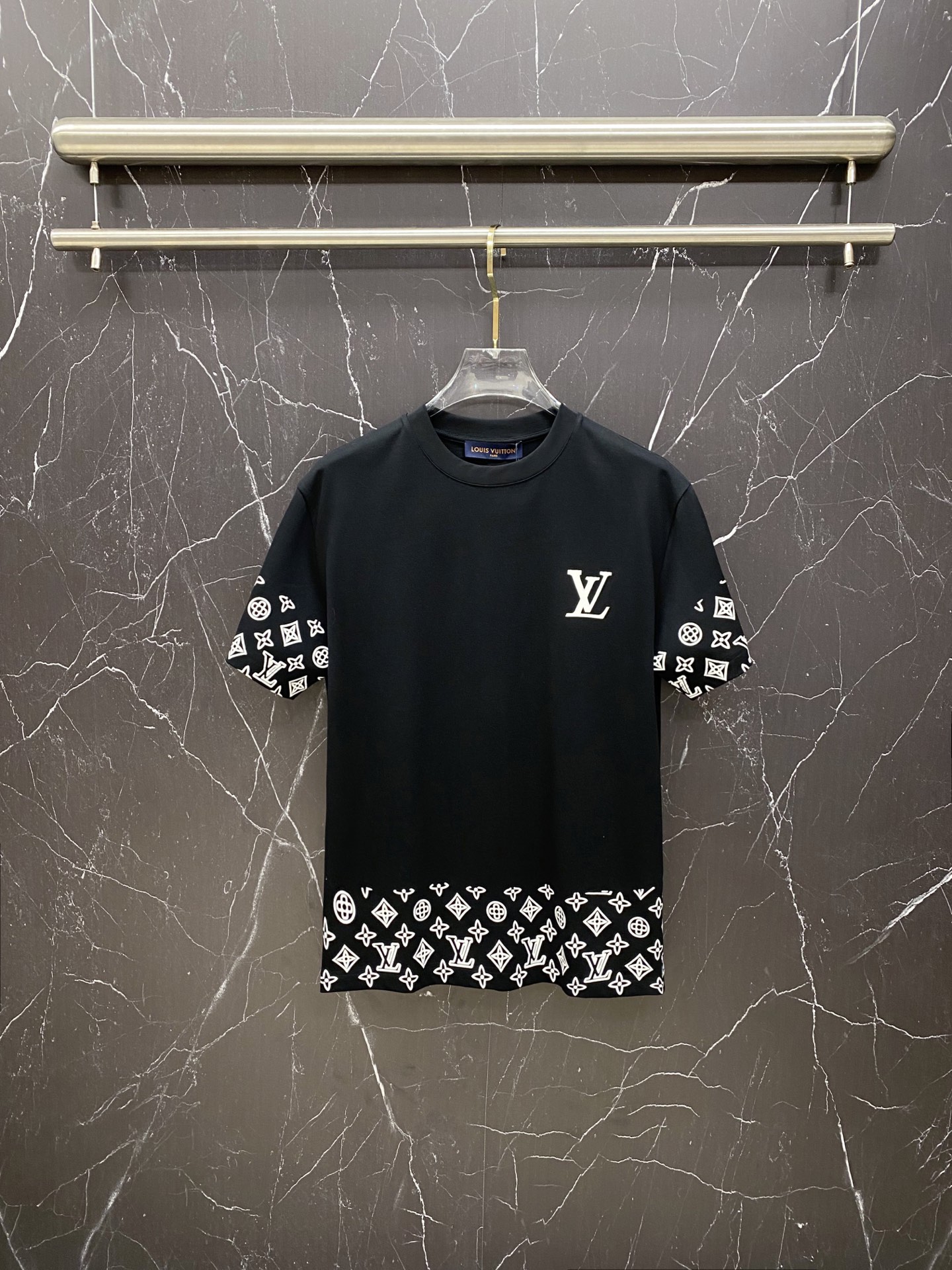 Louis Vuitton Basic Clothing Cotton Black S-l-xxl
