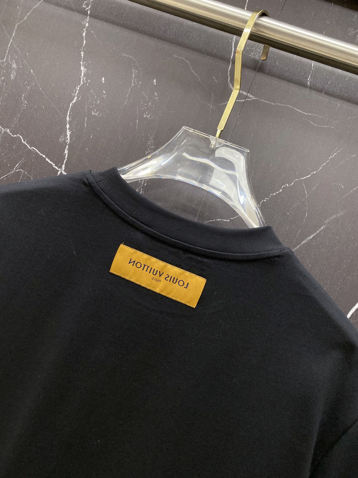 Louis Vuitton Basic Clothing Cotton Black S-l-xxl