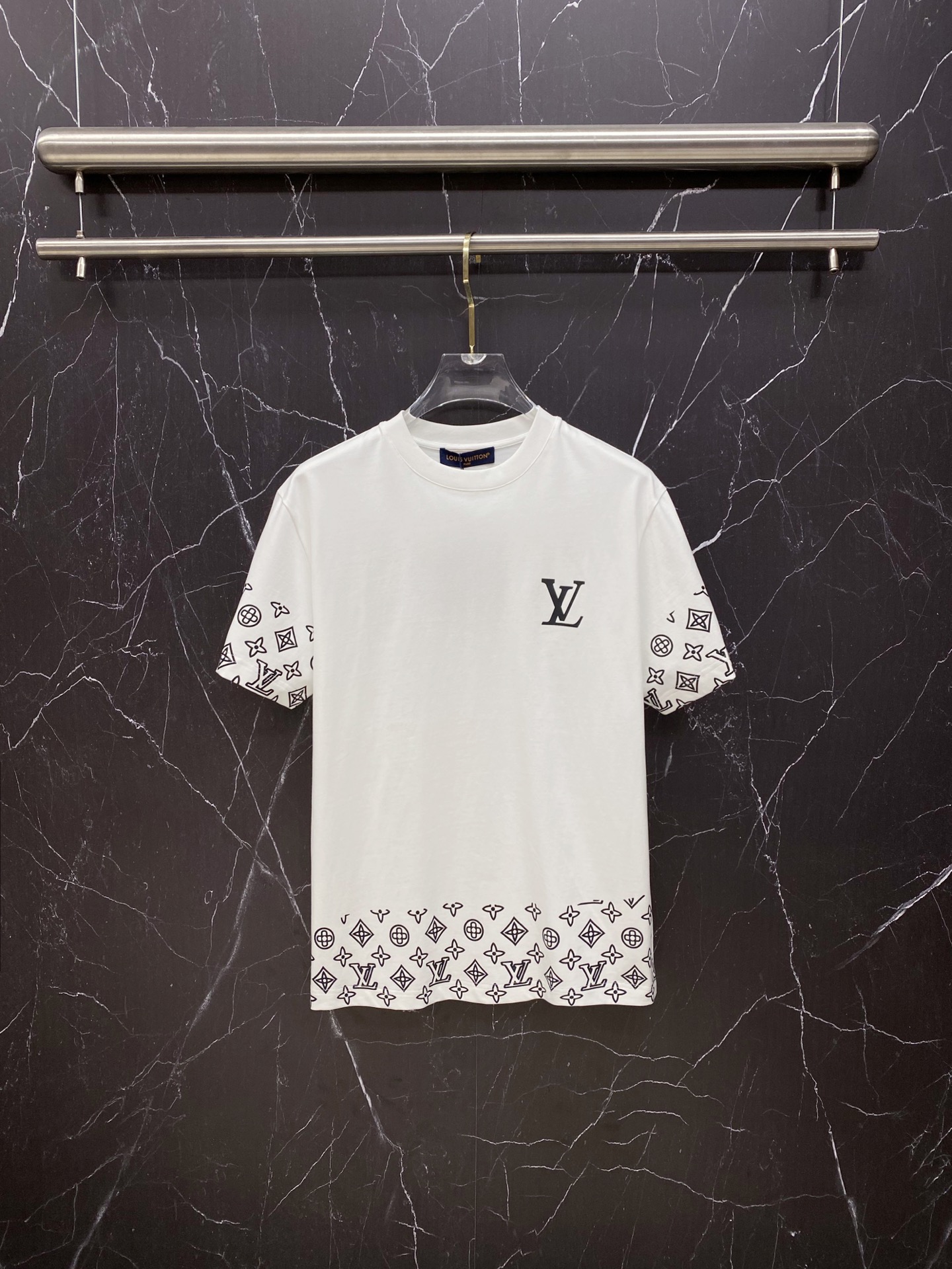 Louis Vuitton Basic Clothing Cotton Black S-l-xxl