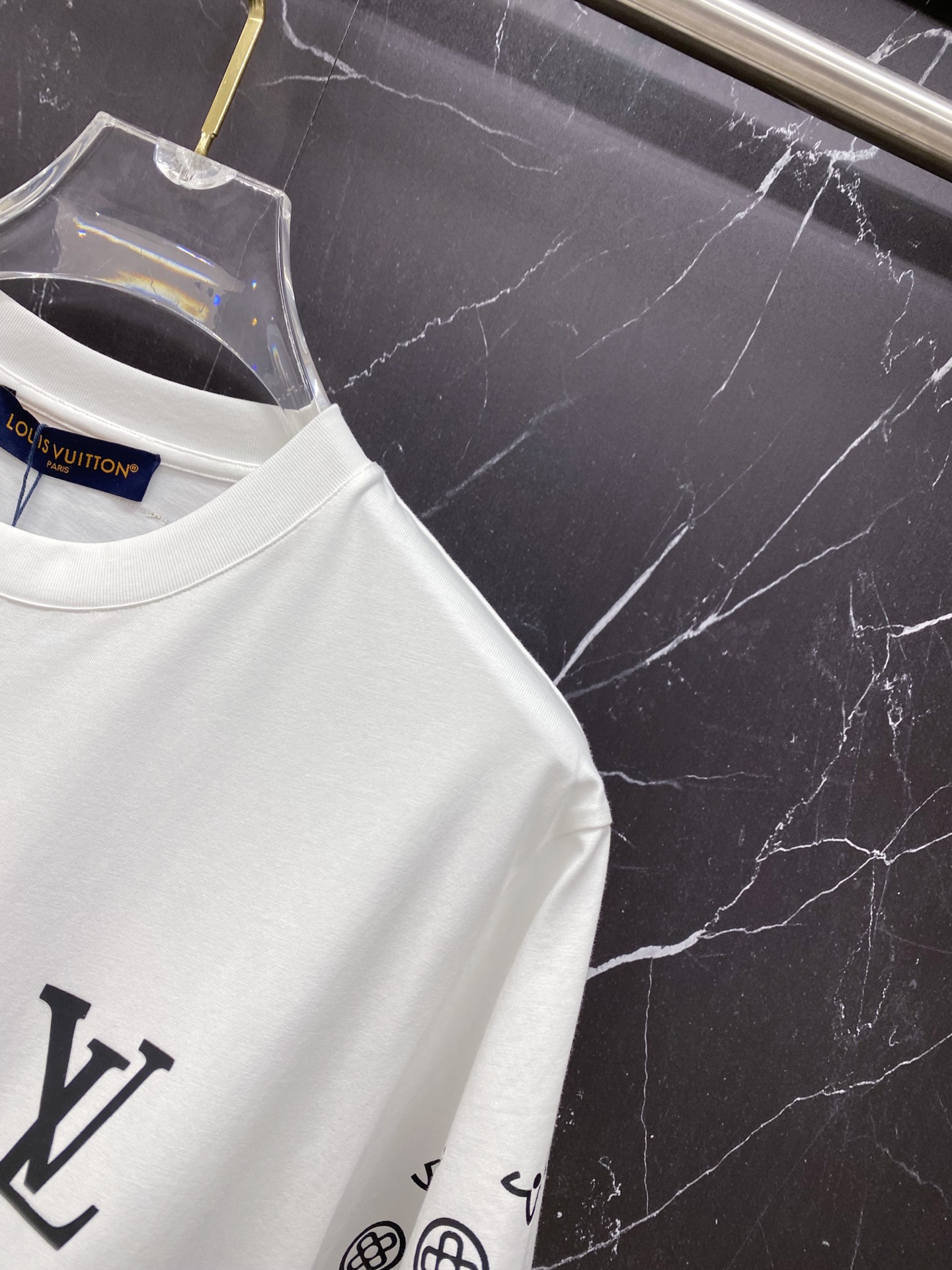 Louis Vuitton Basic Clothing Cotton Black S-l-xxl