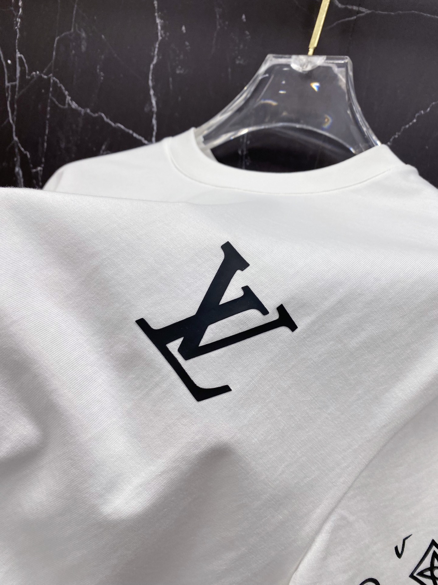 Louis Vuitton Basic Clothing Cotton Black S-l-xxl