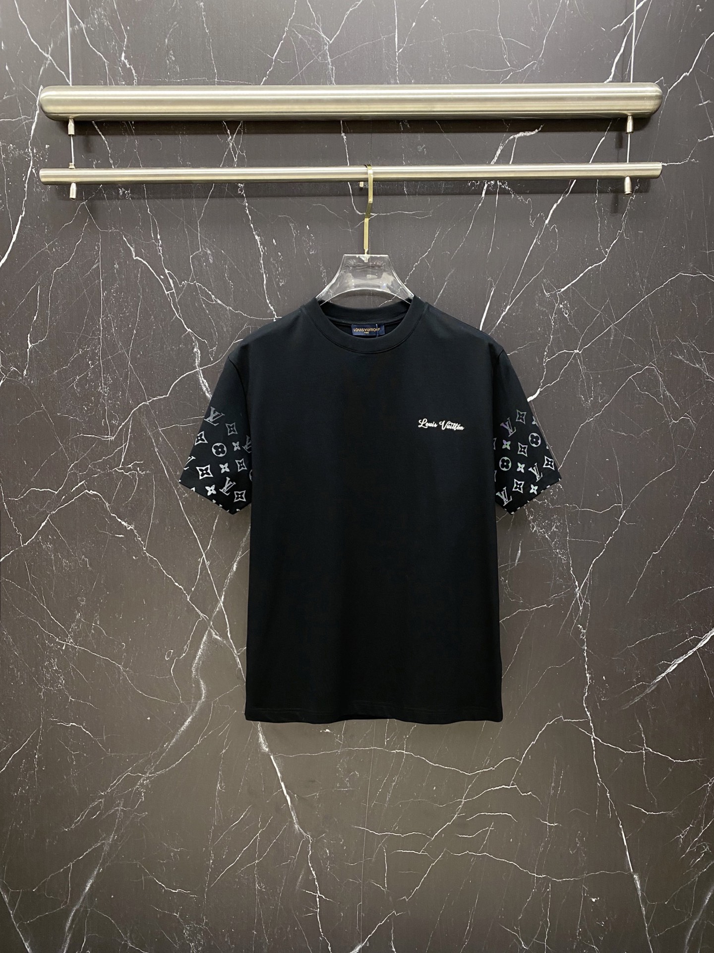 Louis Vuitton Basic Clothing Cotton Black S-l-xxl