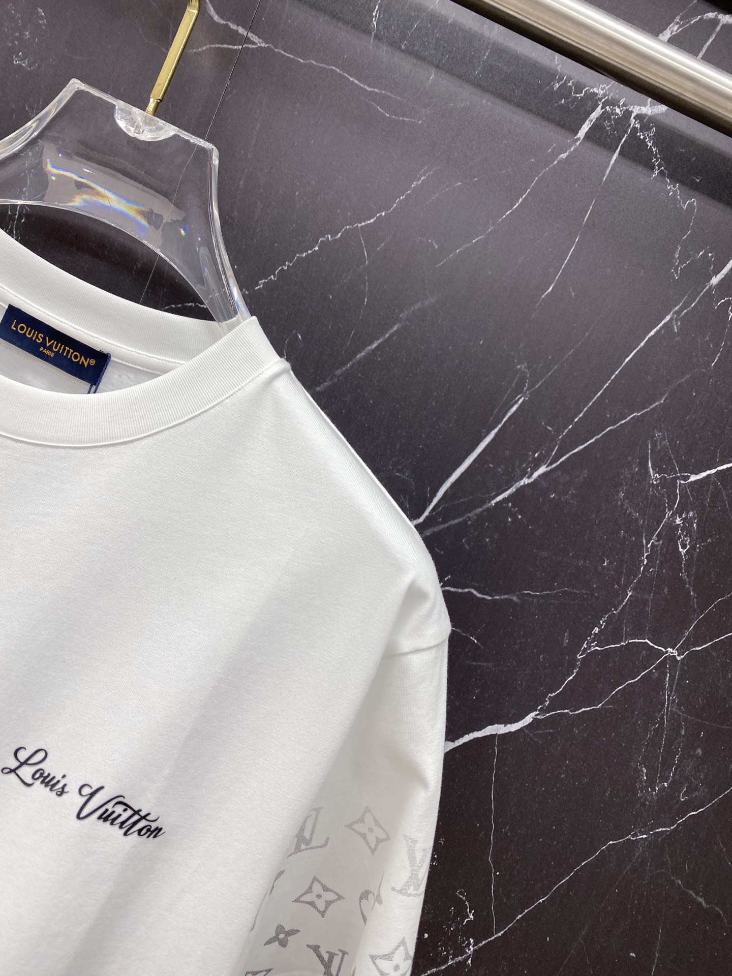 Louis Vuitton Basic Clothing Cotton Black S-l-xxl