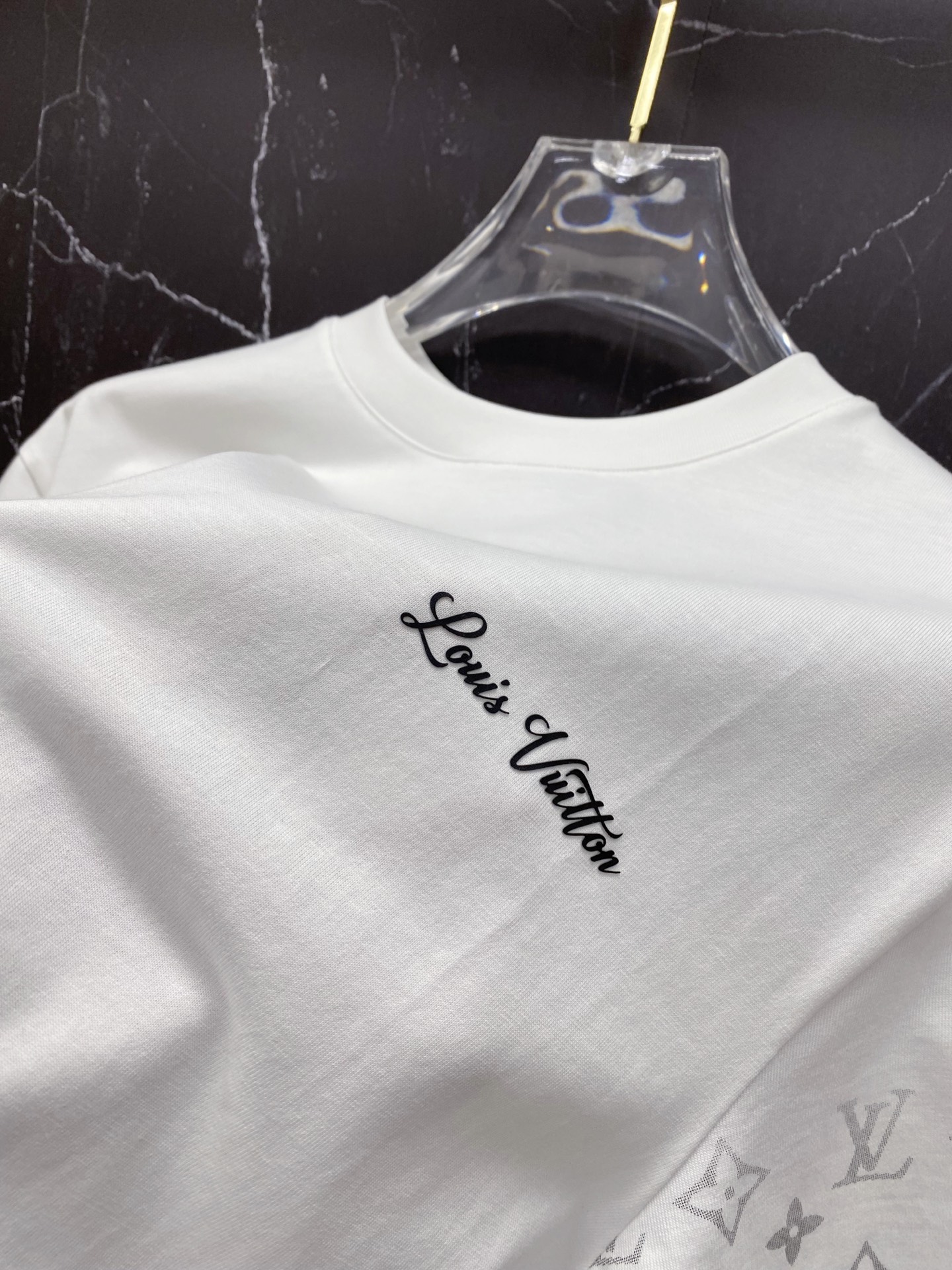 Louis Vuitton Basic Clothing Cotton Black S-l-xxl