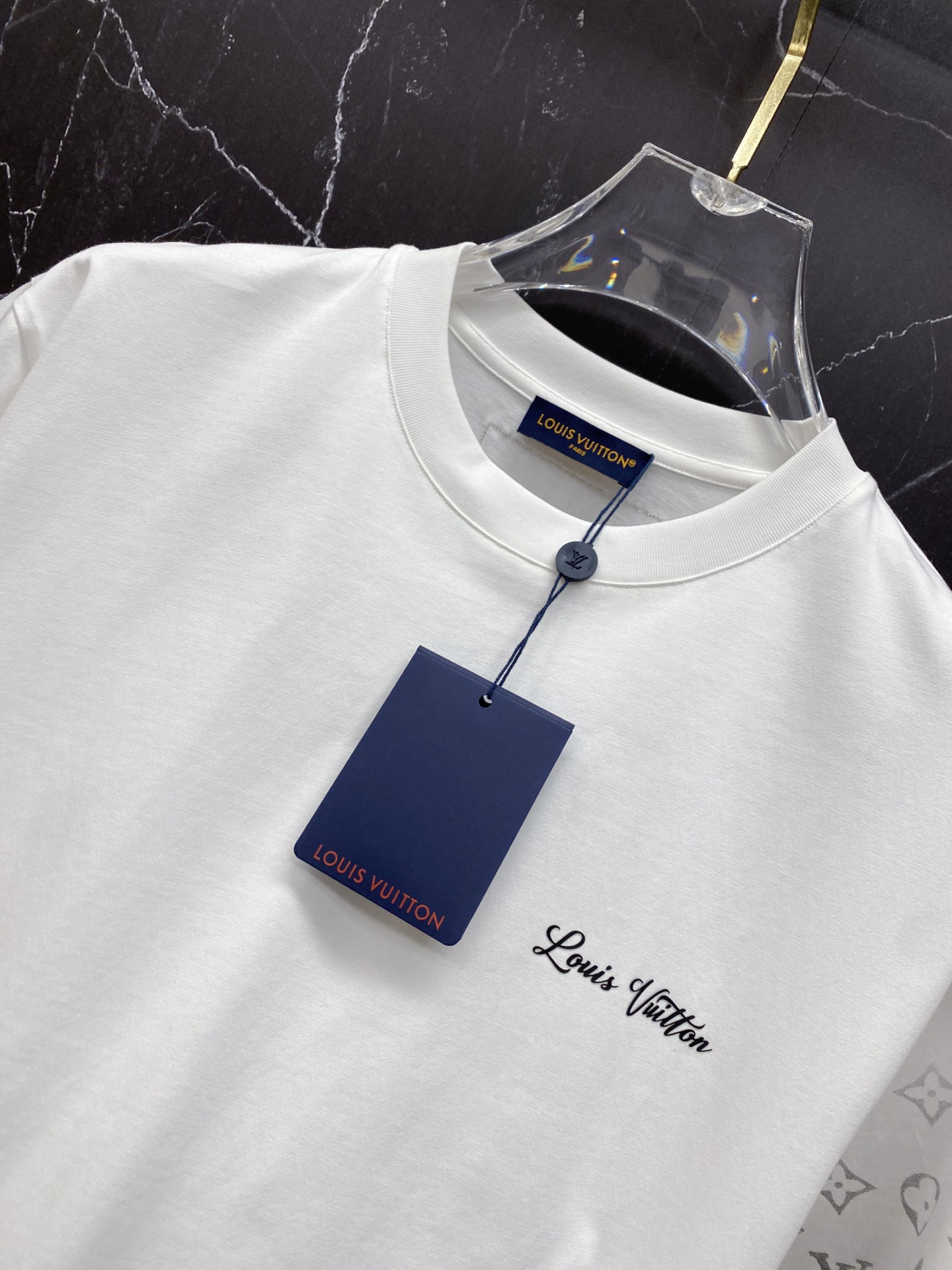 Louis Vuitton Basic Clothing Cotton Black S-l-xxl