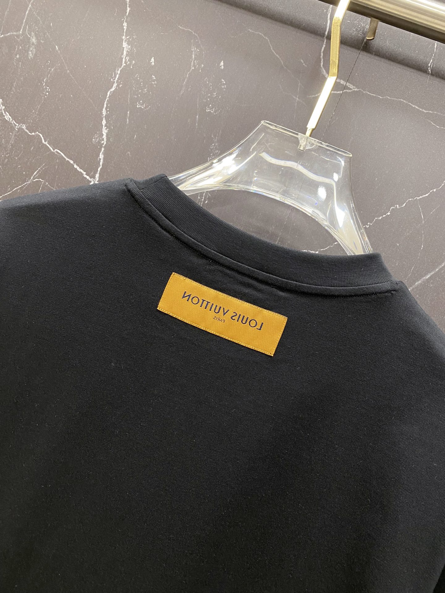 Louis Vuitton Basic Clothing Cotton Black S-l-xxl